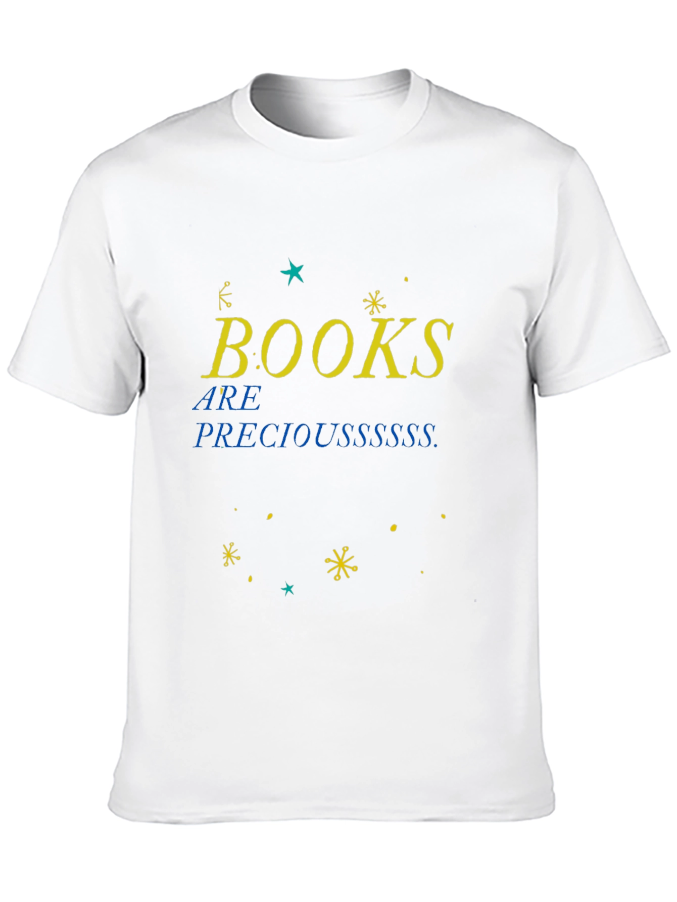 Books Are Precious Black T-Shirt