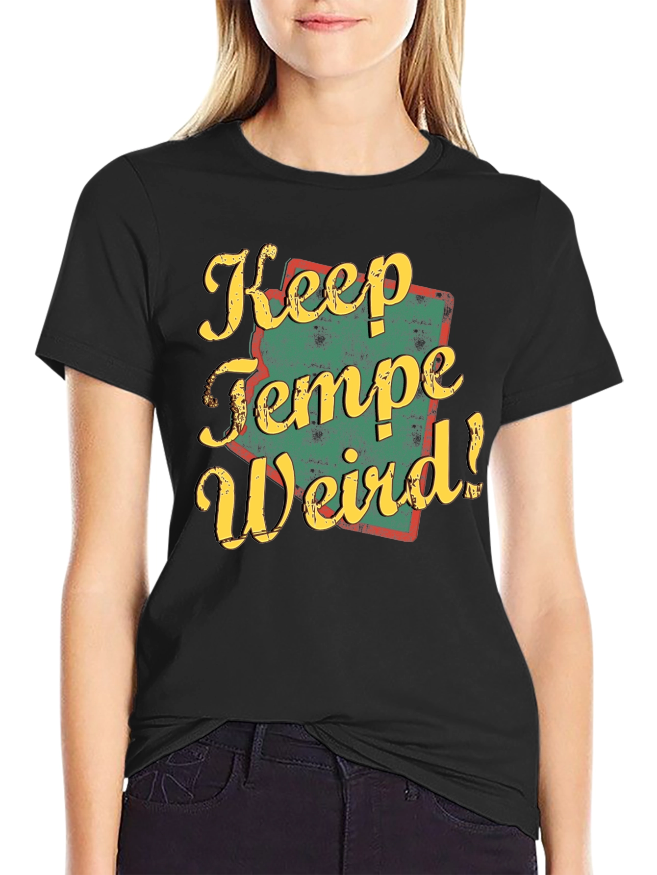 Keep Tempe Weird T-Shirt - Retro Arizona Tee