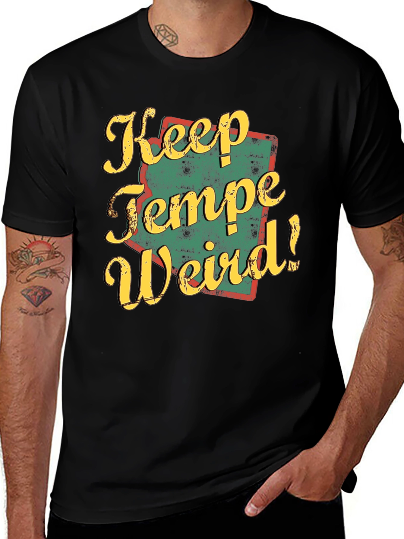 Keep Tempe Weird T-Shirt - Retro Arizona Tee