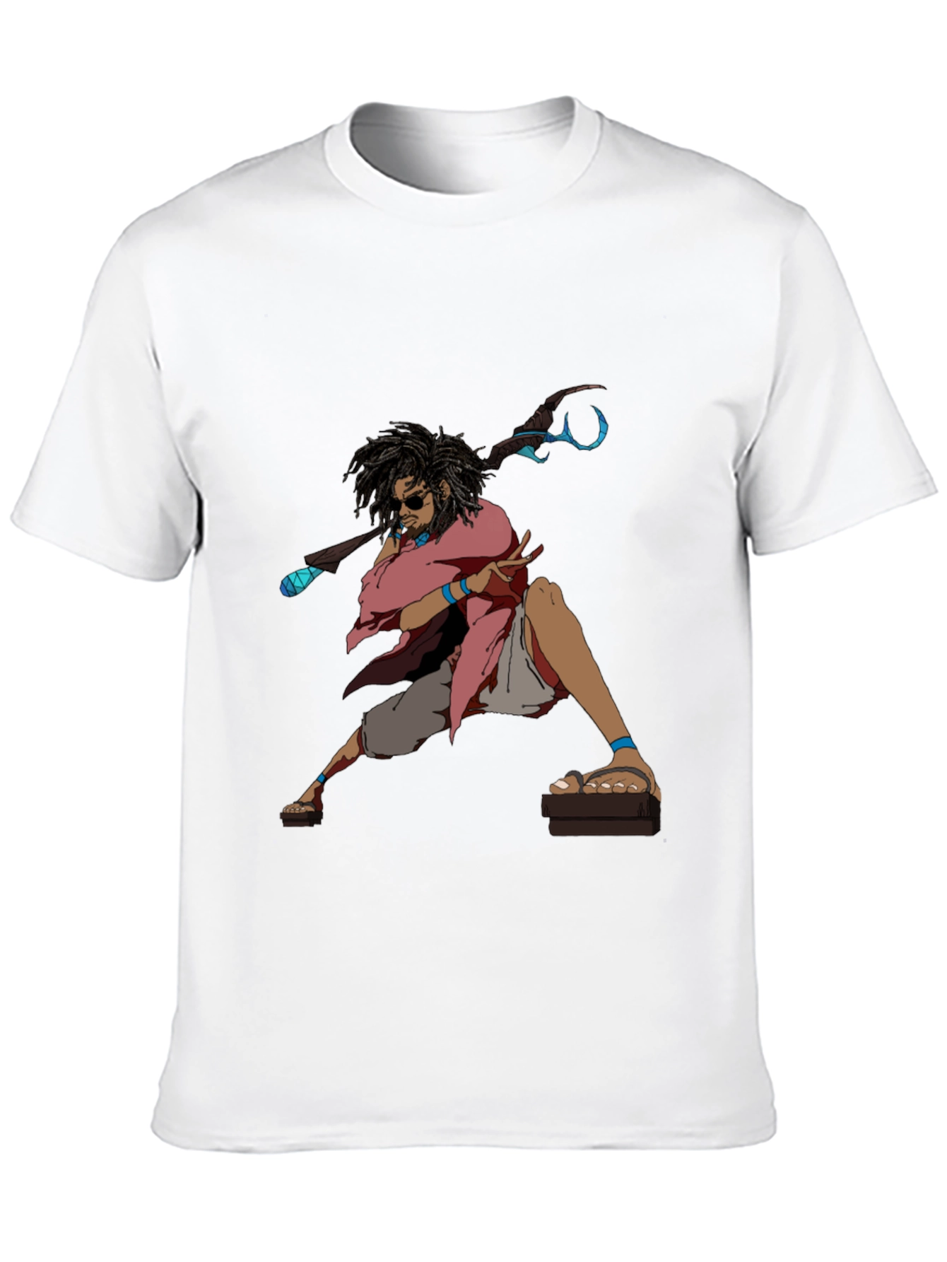 Anime Wizard Graphic T-Shirt