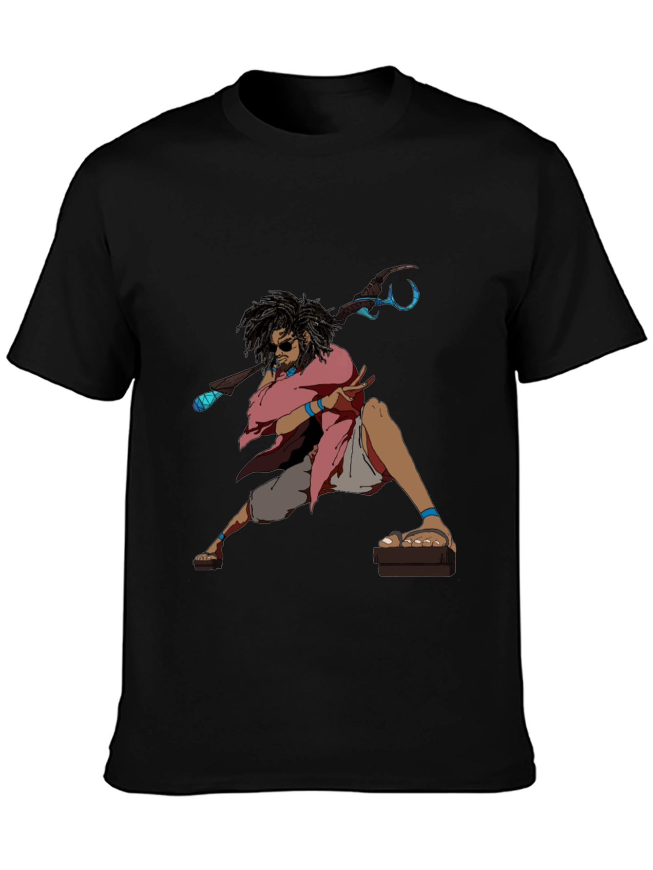 Anime Wizard Graphic T-Shirt