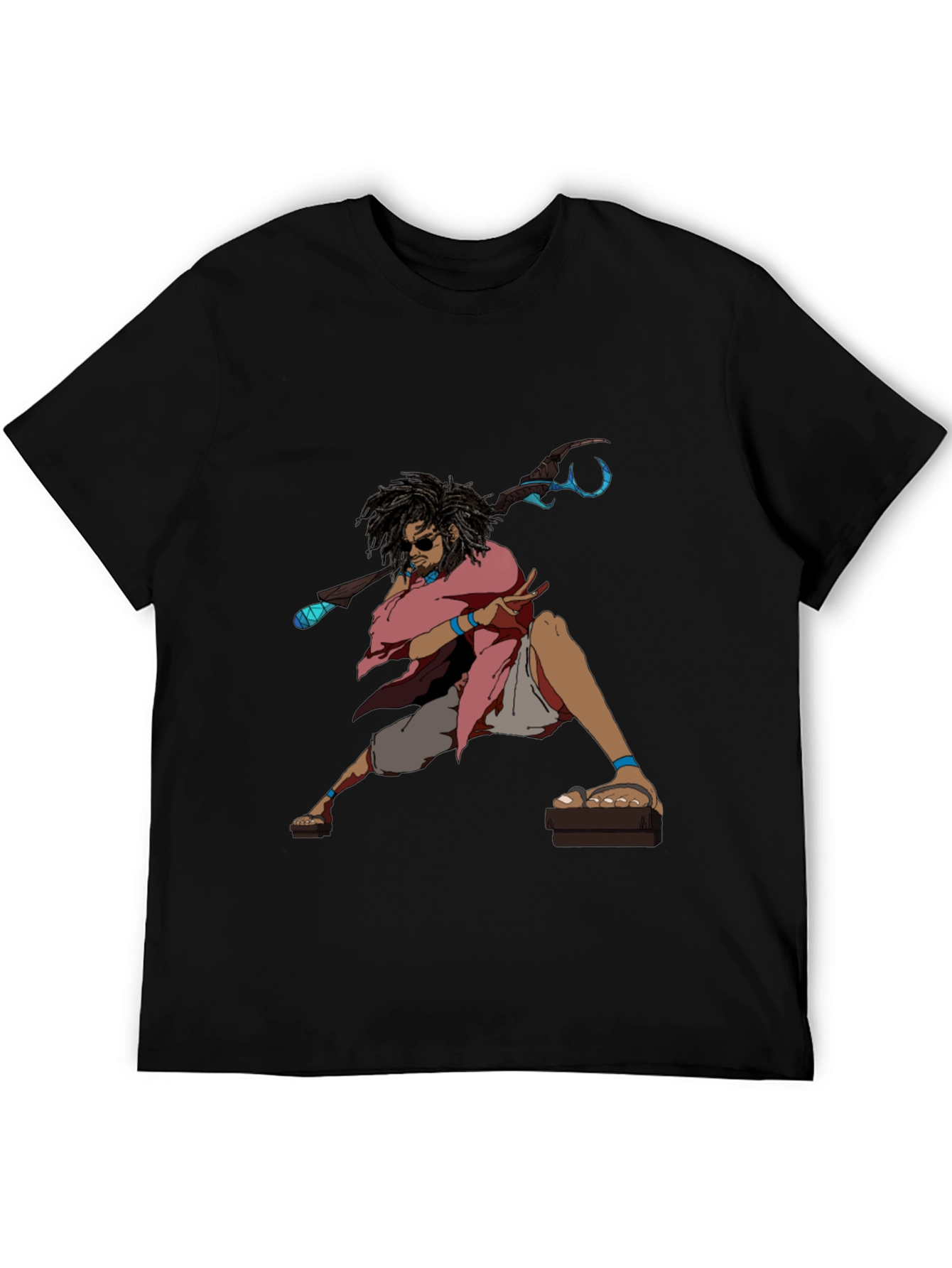 Anime Wizard Graphic T-Shirt