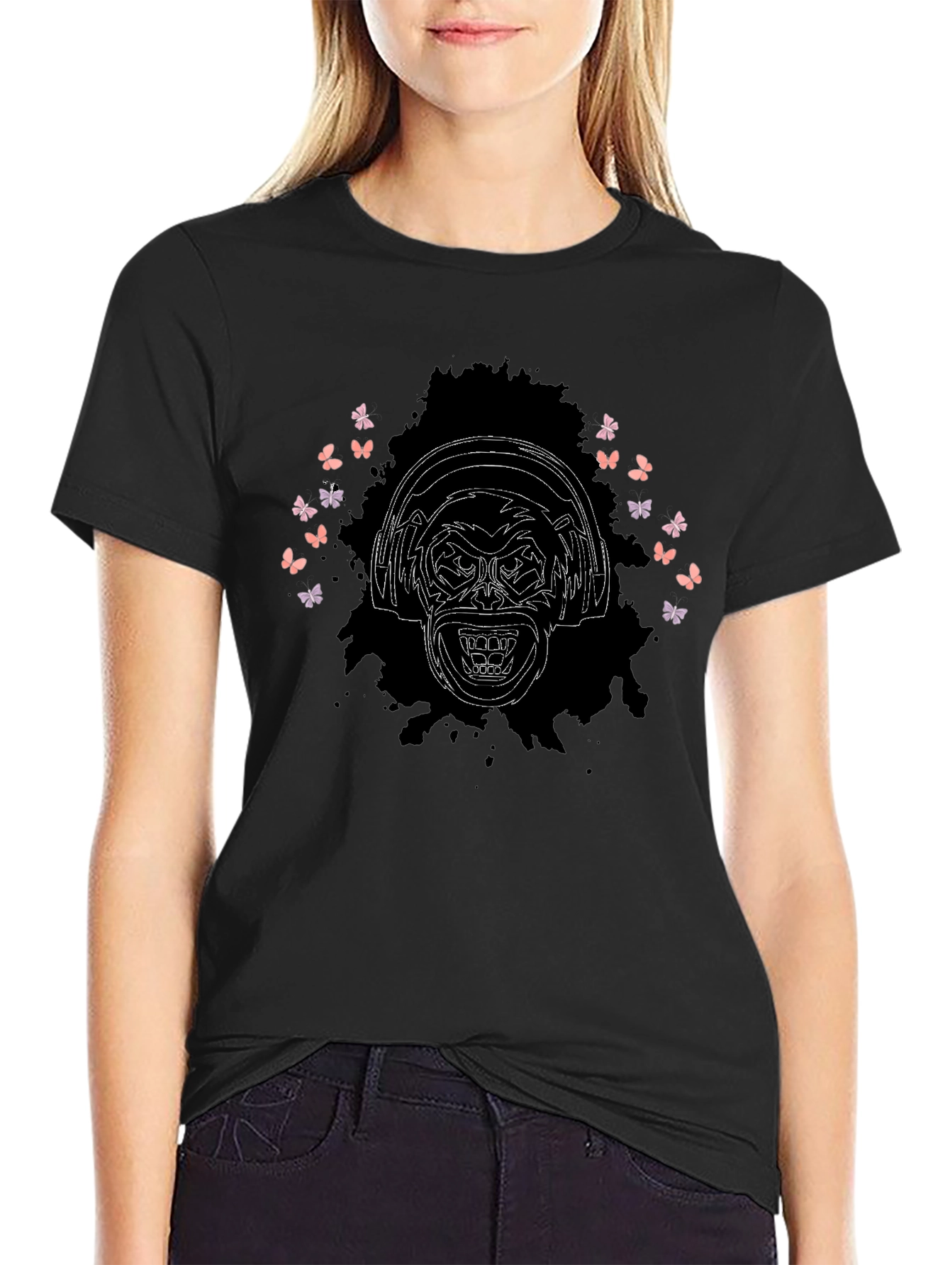 Monkey DJ Graphic T-Shirt - Cool & Edgy