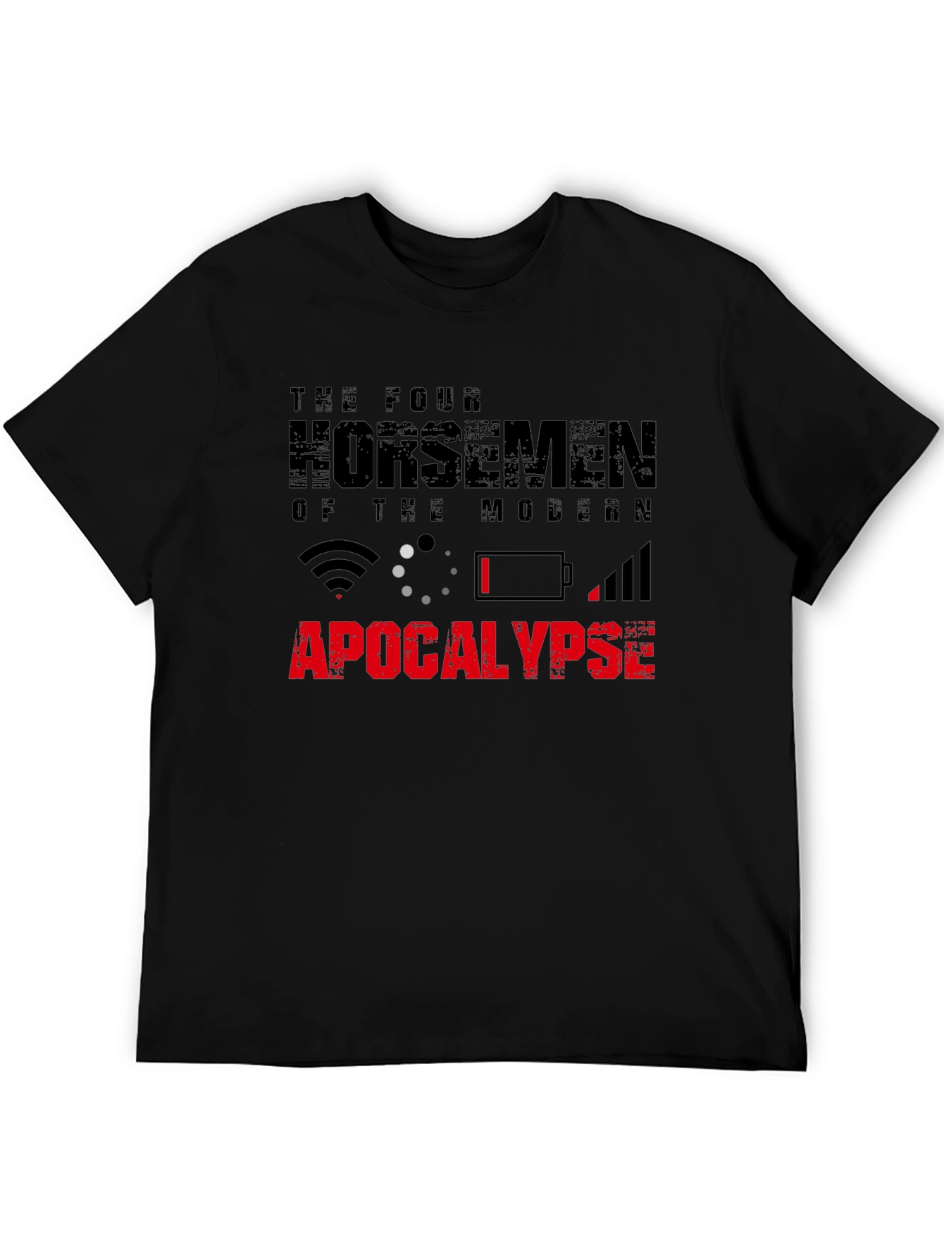 Modern Apocalypse Graphic Tee - Black Short Sleeve