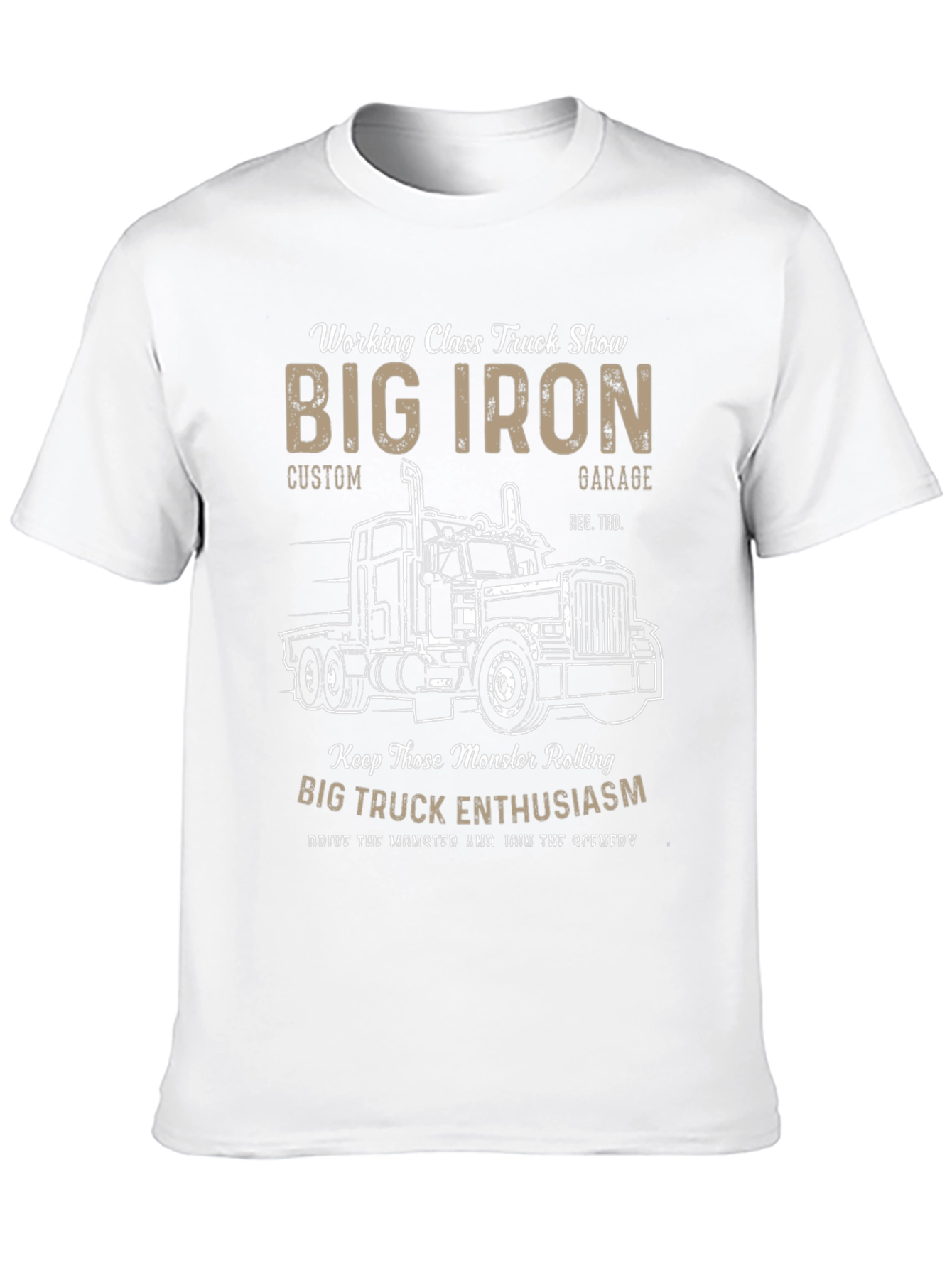Big Iron Truck Enthusiast Graphic Tee