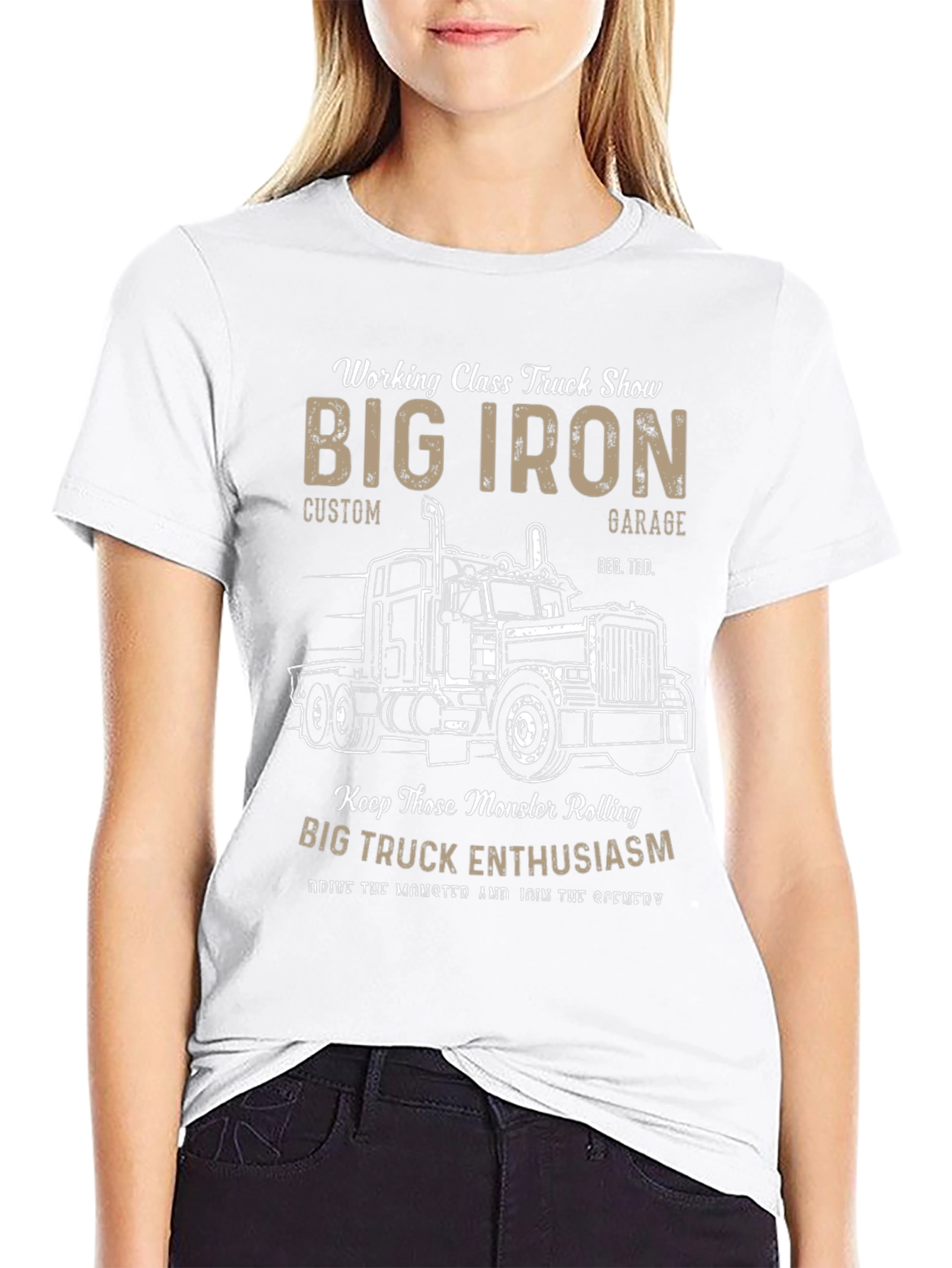 Big Iron Truck Enthusiast Graphic Tee
