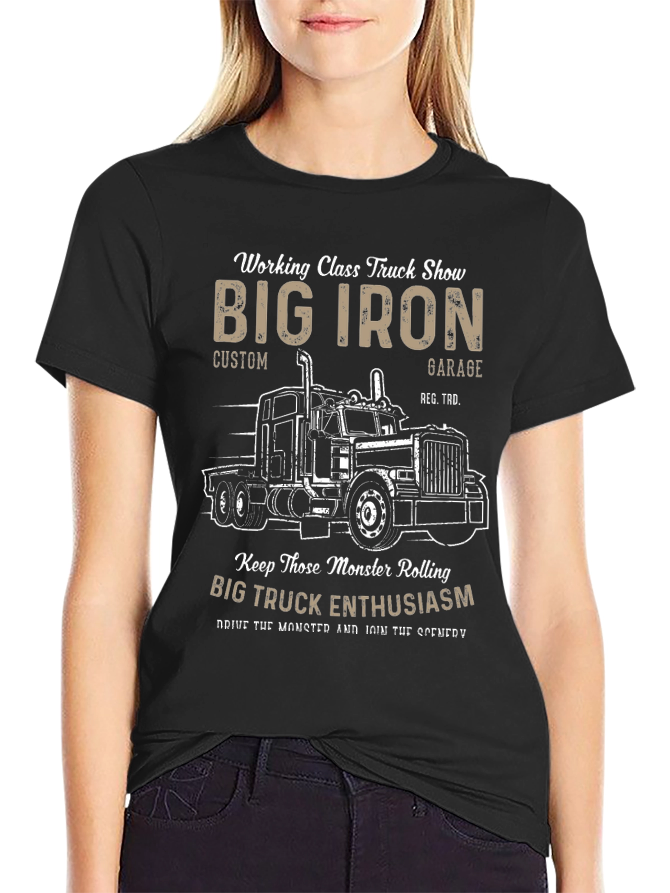 Big Iron Truck Enthusiast Graphic Tee