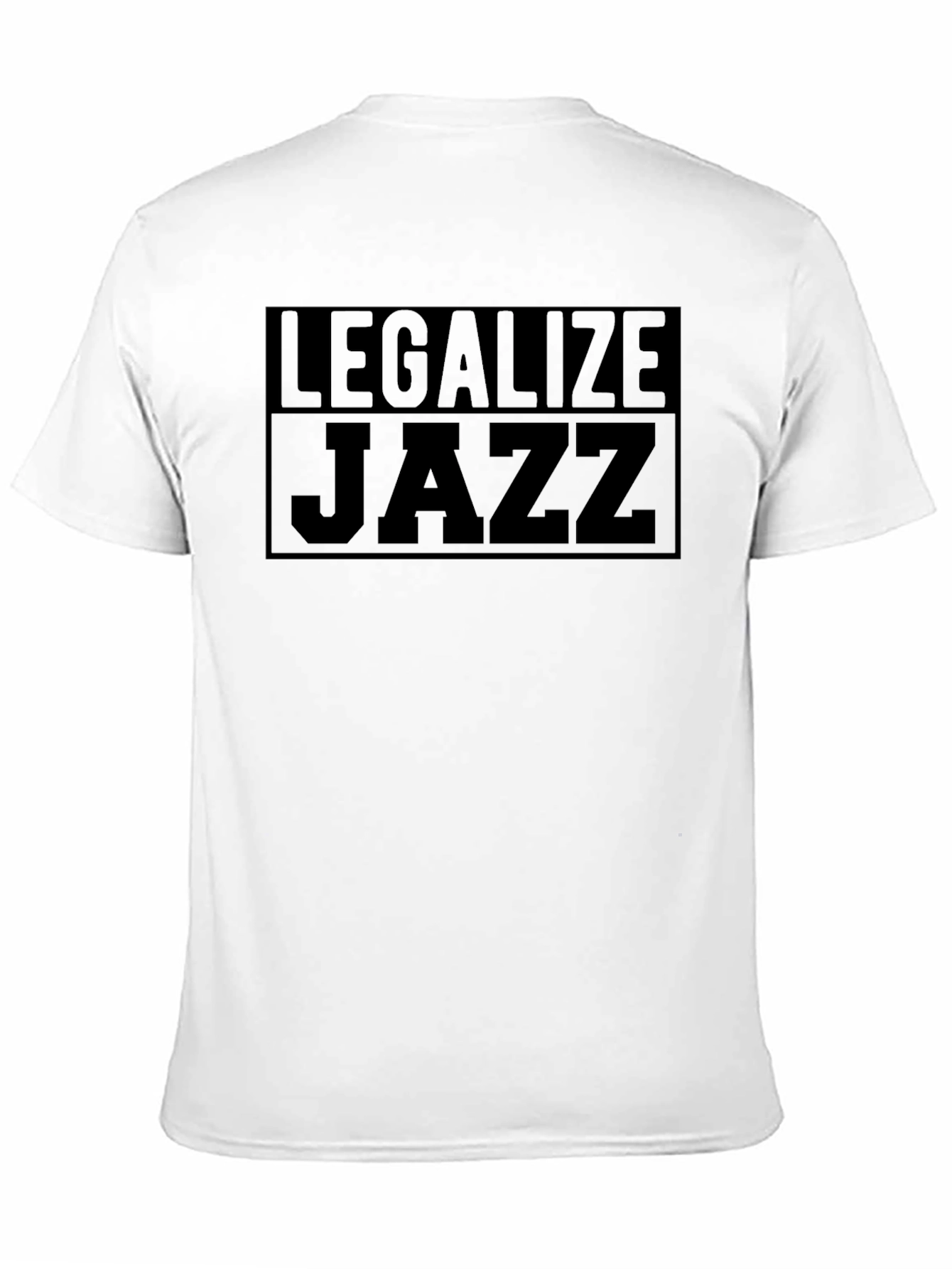 Legalize Jazz Black T-Shirt - Music Lover Tee