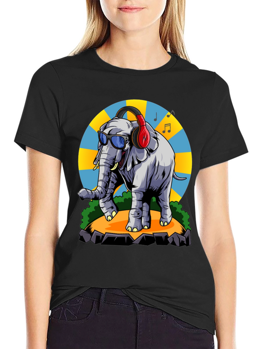 Cool Elephant Graphic Tee