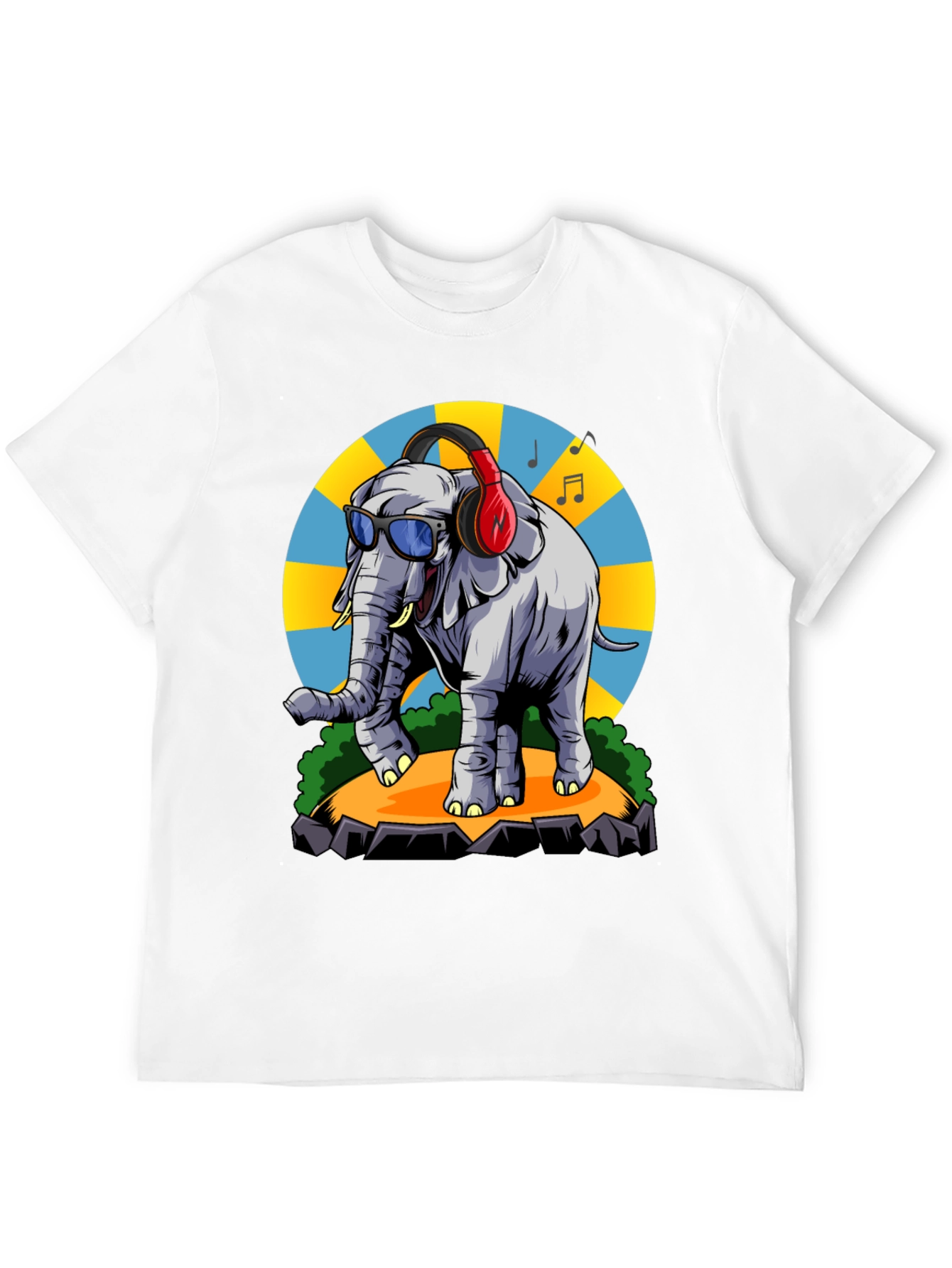 Cool Elephant Graphic Tee