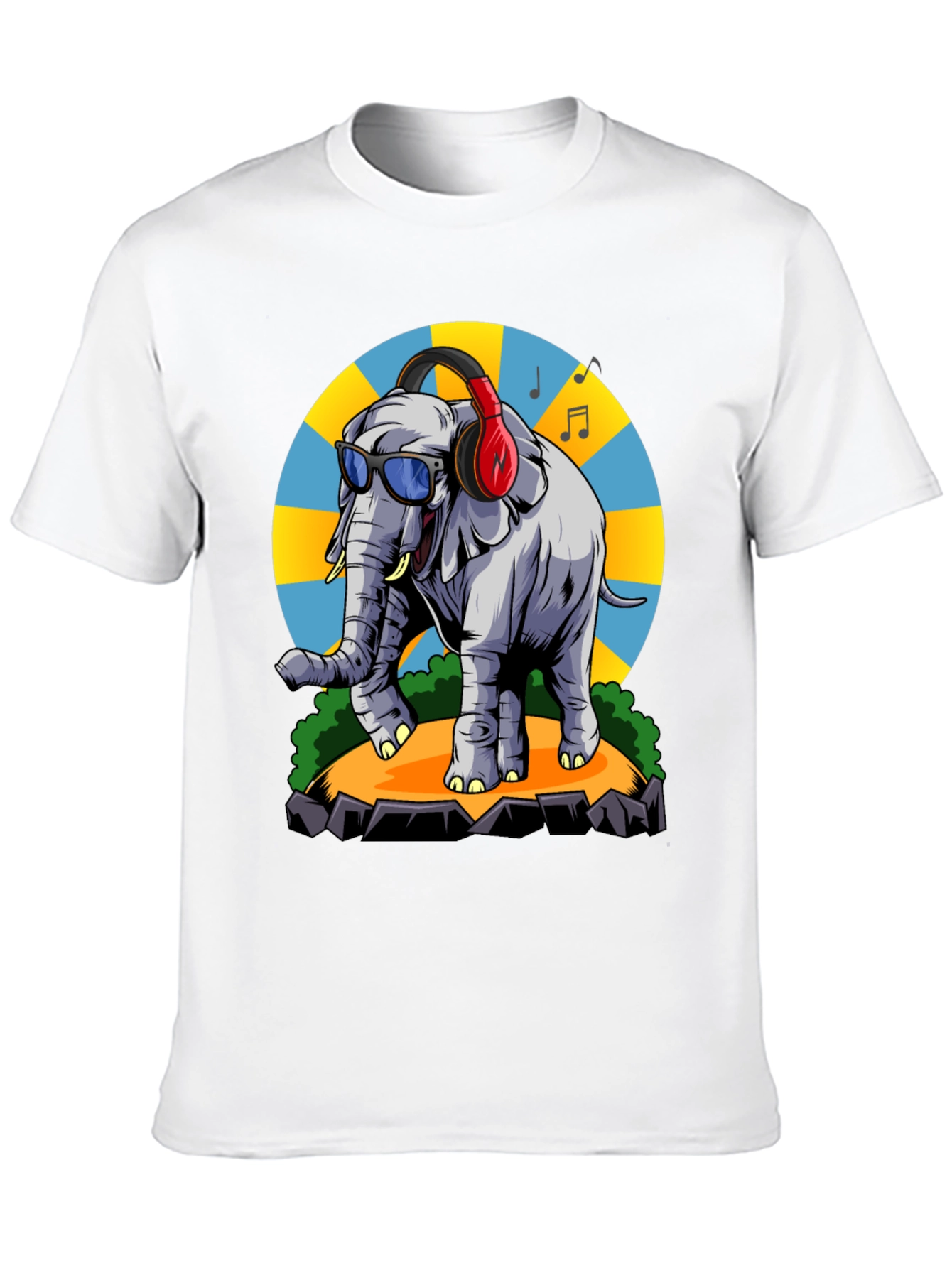 Cool Elephant Graphic Tee