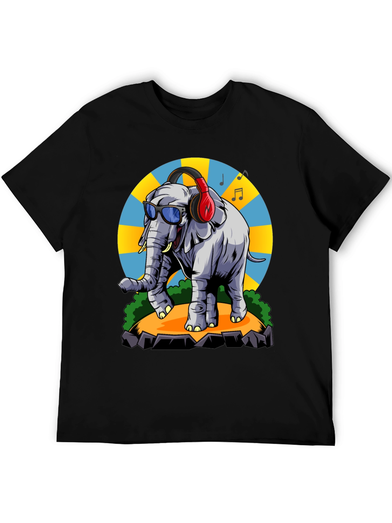 Cool Elephant Graphic Tee