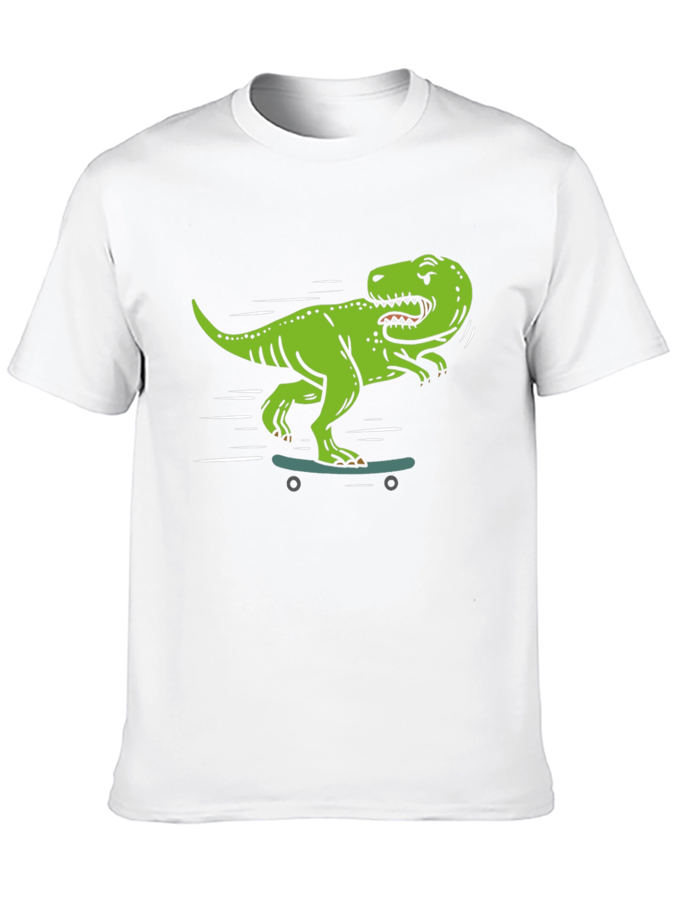 Dino Skate T-Shirt - Cool Graphic Tee