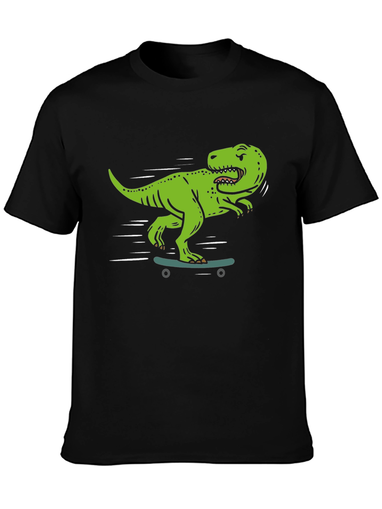 Dino Skate T-Shirt - Cool Graphic Tee