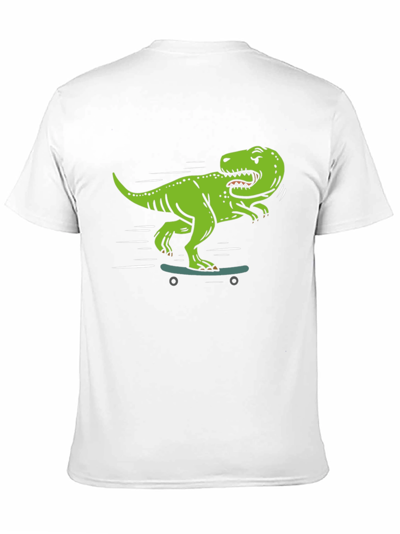 Dino Skate T-Shirt - Cool Graphic Tee