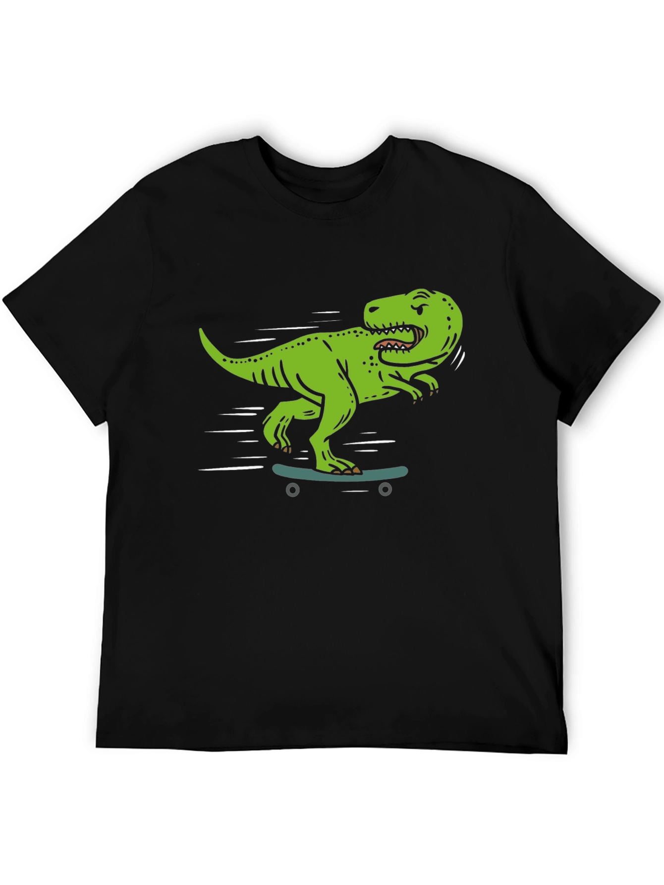 Dino Skate T-Shirt - Cool Graphic Tee