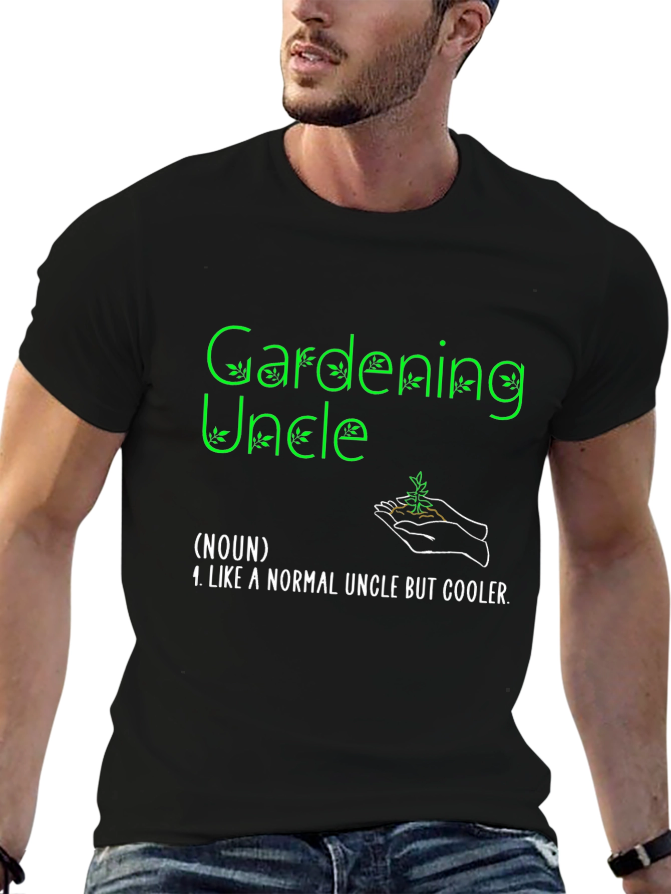 Gardening Uncle T-Shirt - Cool Uncle Definition