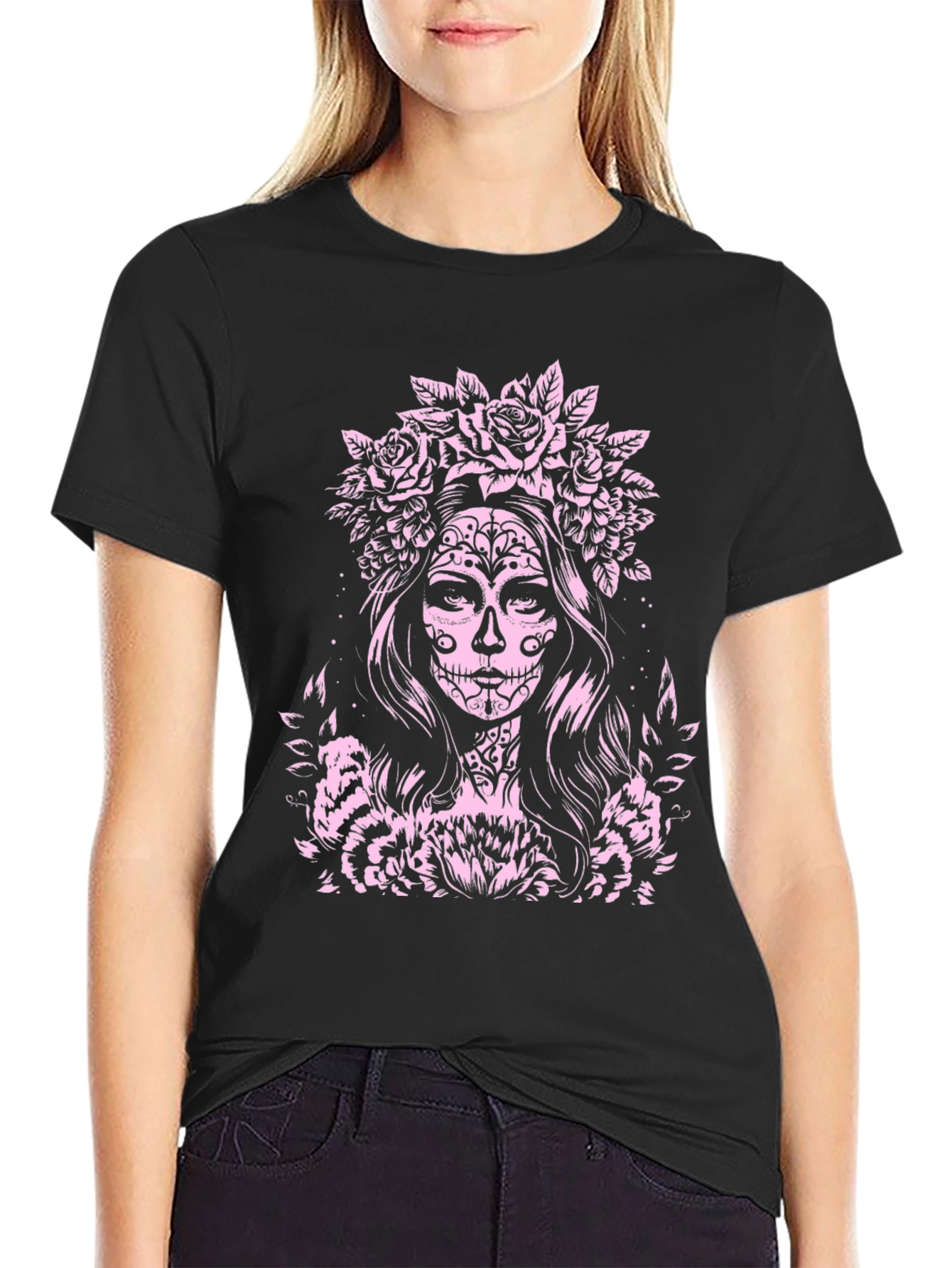 Day of the Dead Sugar Skull T-Shirt