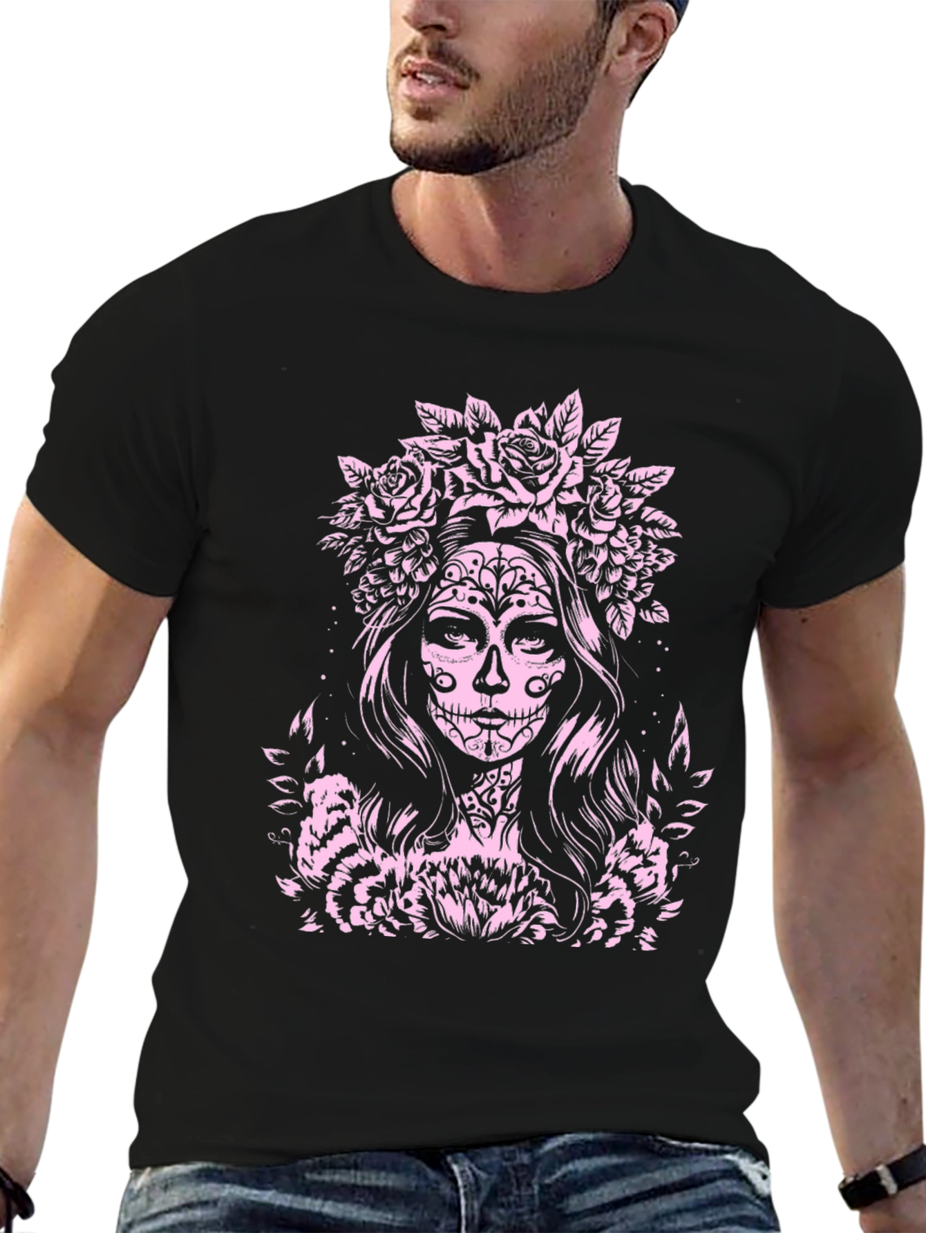 Day of the Dead Sugar Skull T-Shirt
