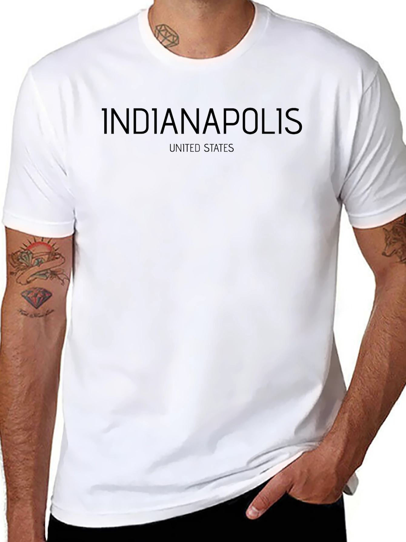 Indianapolis United States Graphic T-Shirt