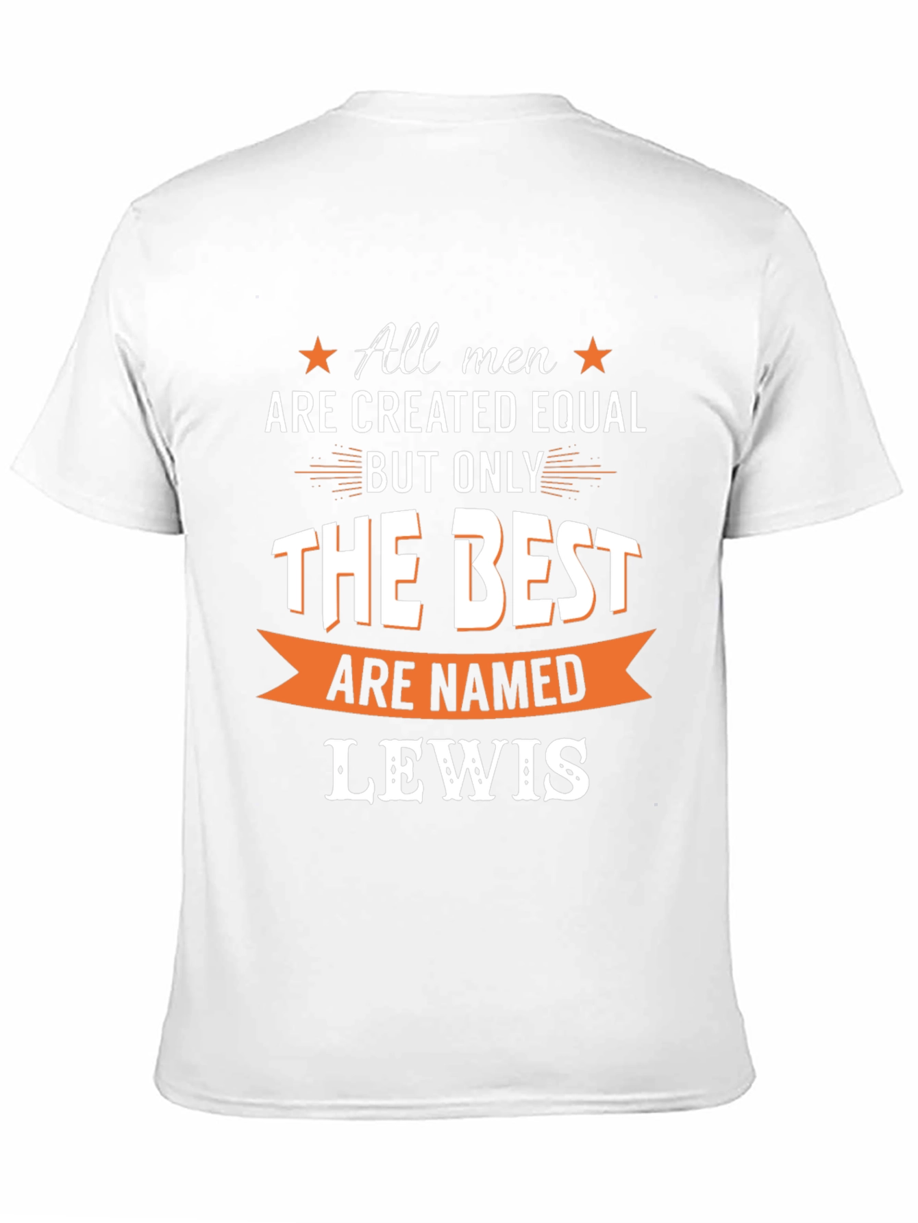All Men Are Created Equal Funny T-Shirt