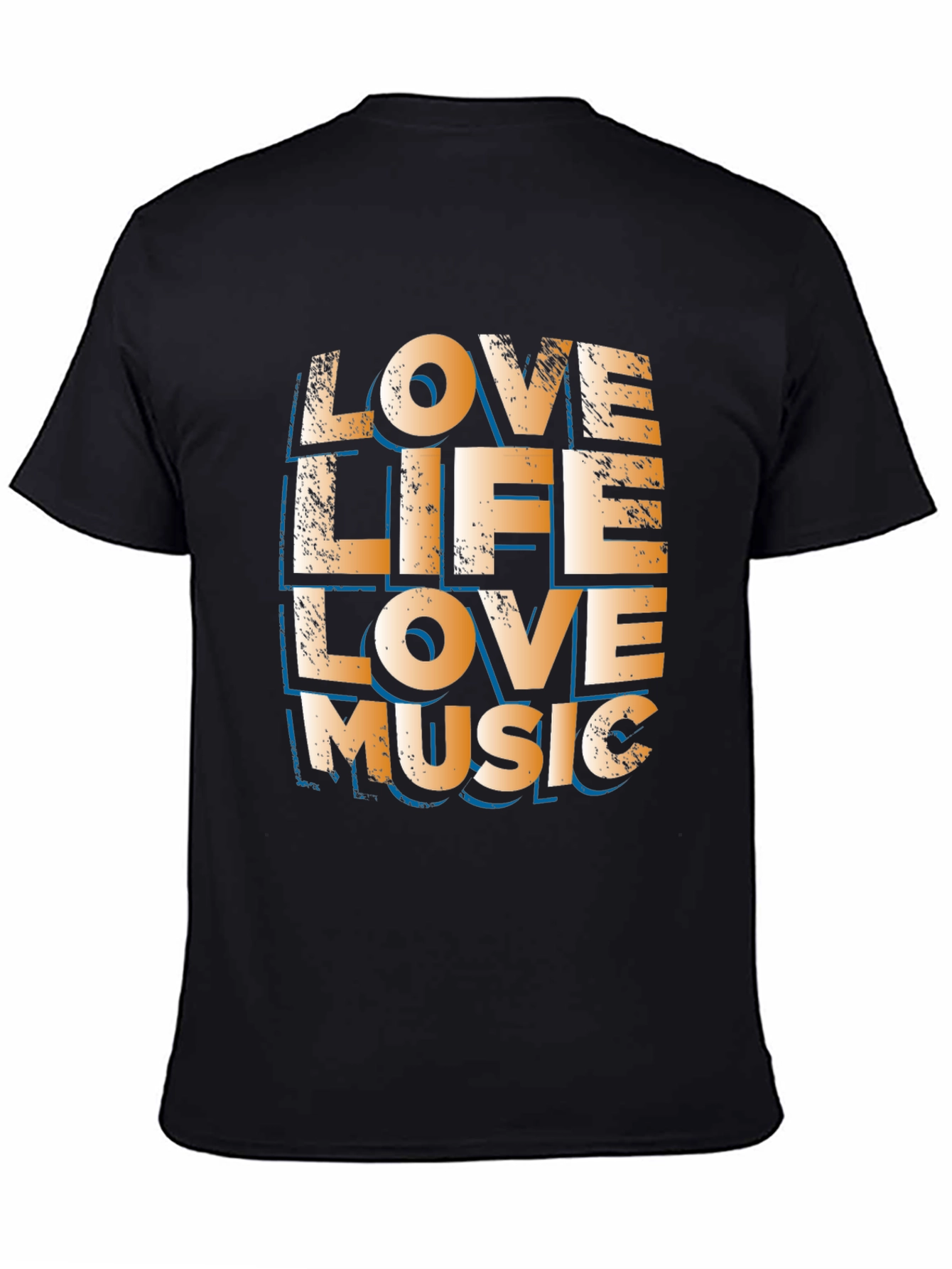 Love Life Love Music Graphic Tee