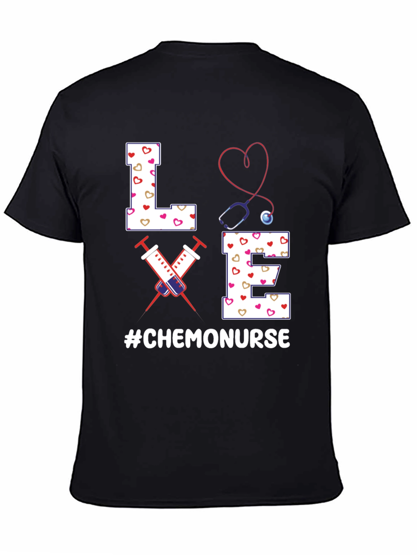 Chemo Nurse Love T-Shirt Nurse Appreciation Tee
