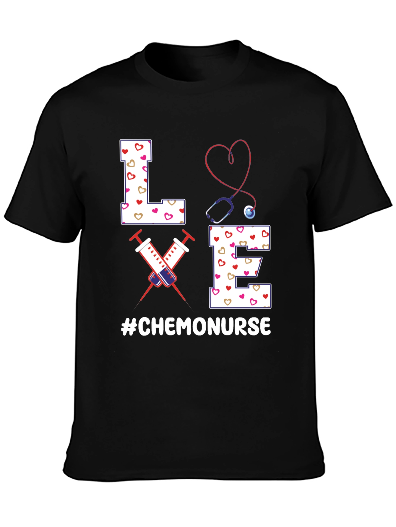 Chemo Nurse Love T-Shirt Nurse Appreciation Tee