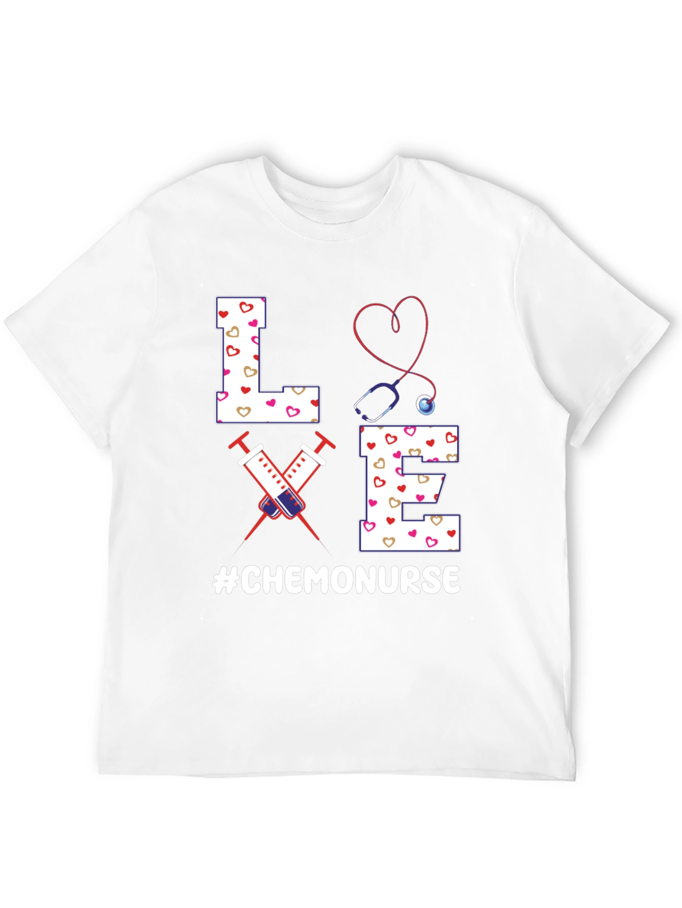 Chemo Nurse Love T-Shirt Nurse Appreciation Tee