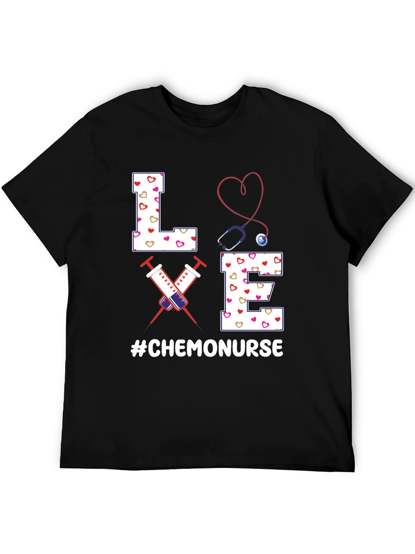 Chemo Nurse Love T-Shirt Nurse Appreciation Tee