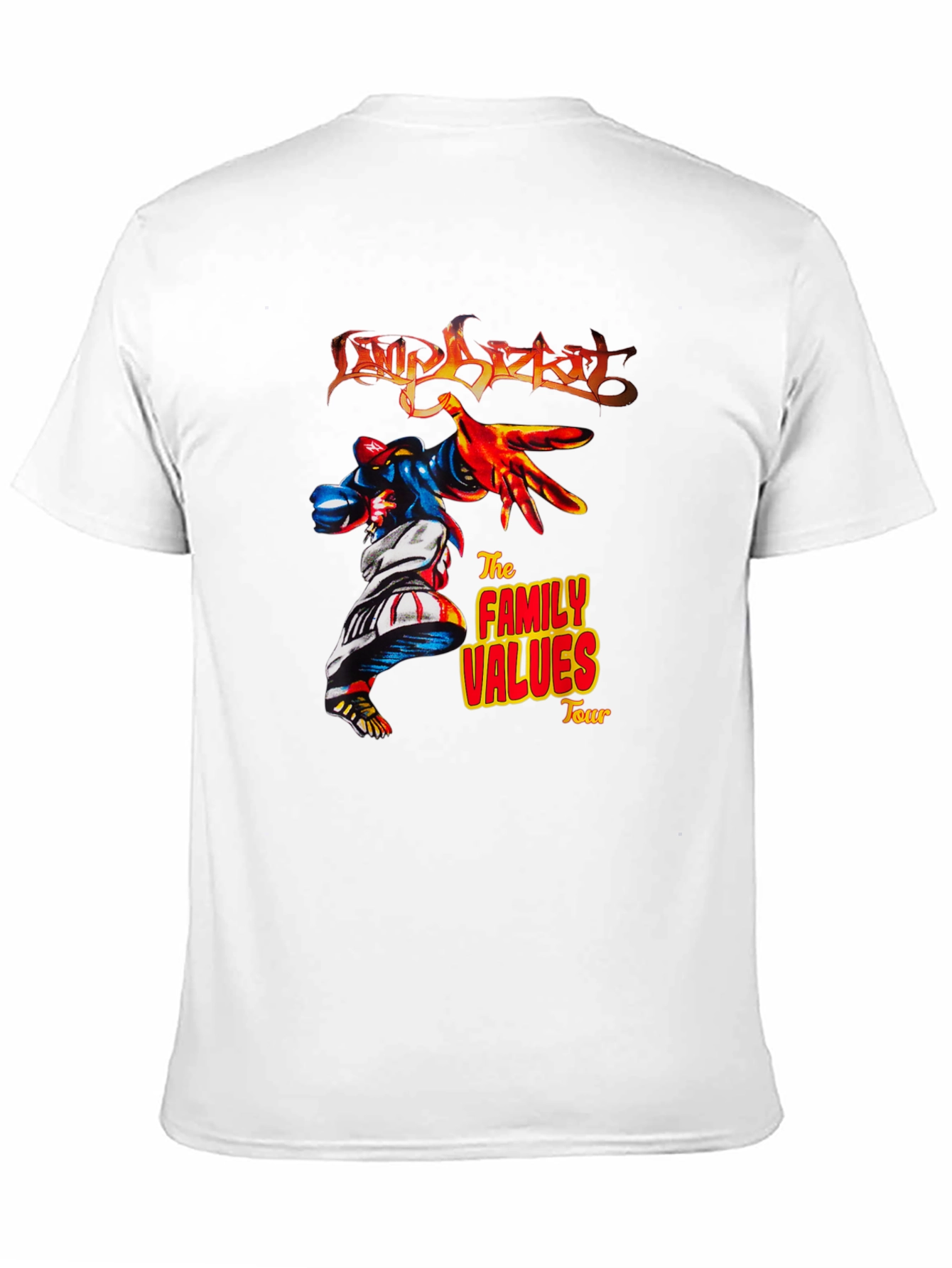 Limp Bizkit Family Values Tour Black T-Shirt