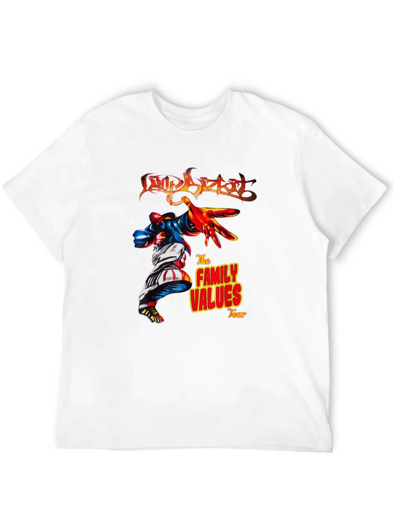 Limp Bizkit Family Values Tour Black T-Shirt