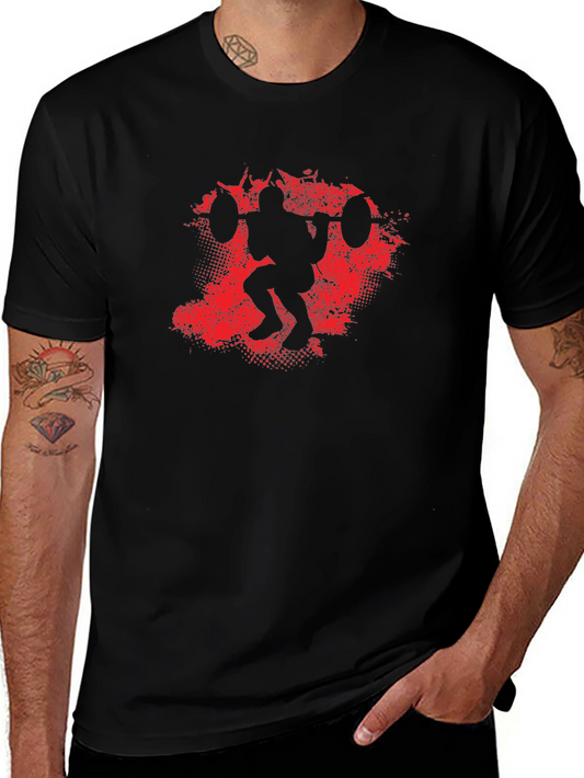 Weightlifting Squat Graphic Tee