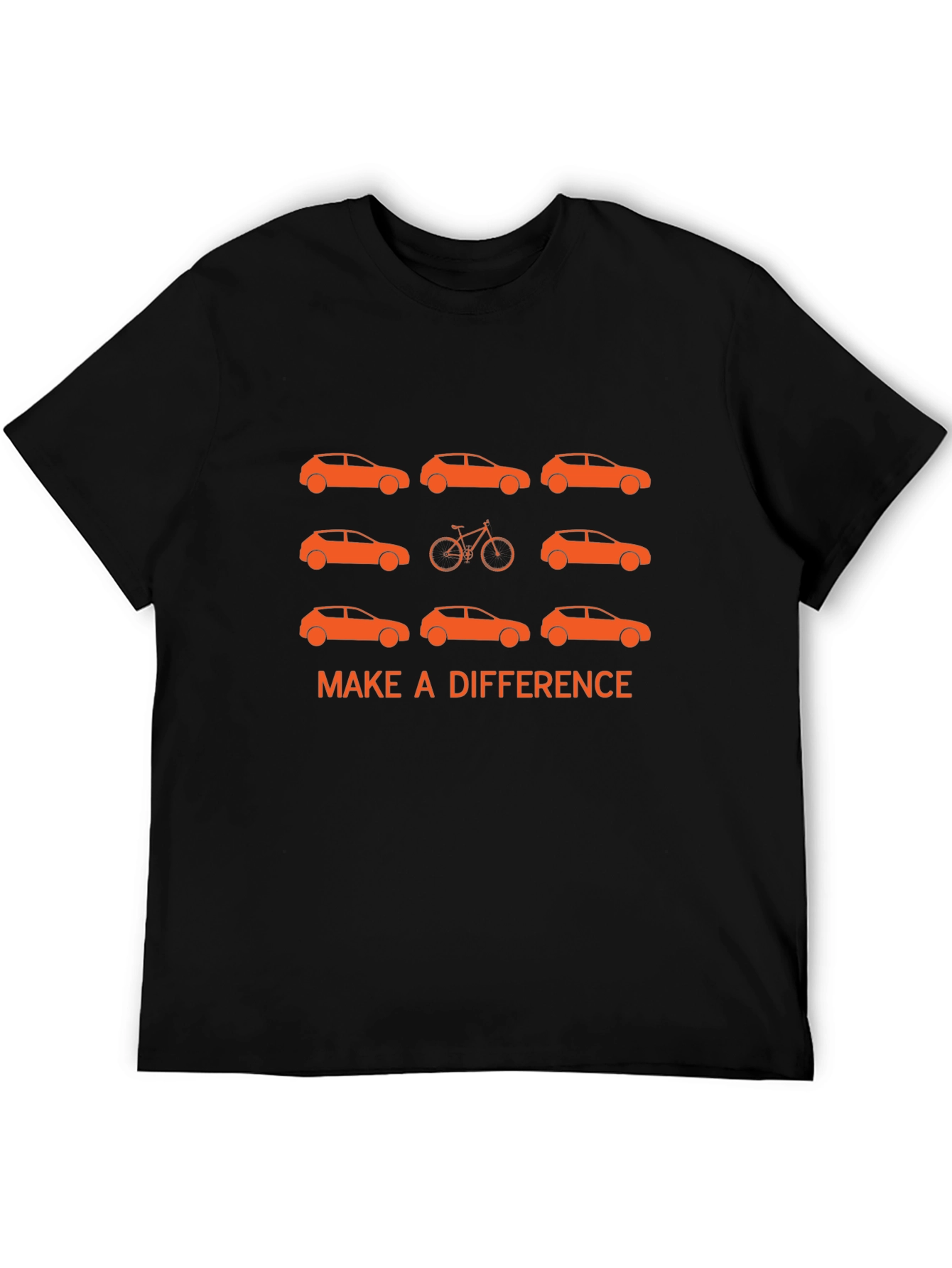 Make a Difference Bike Car T-Shirt