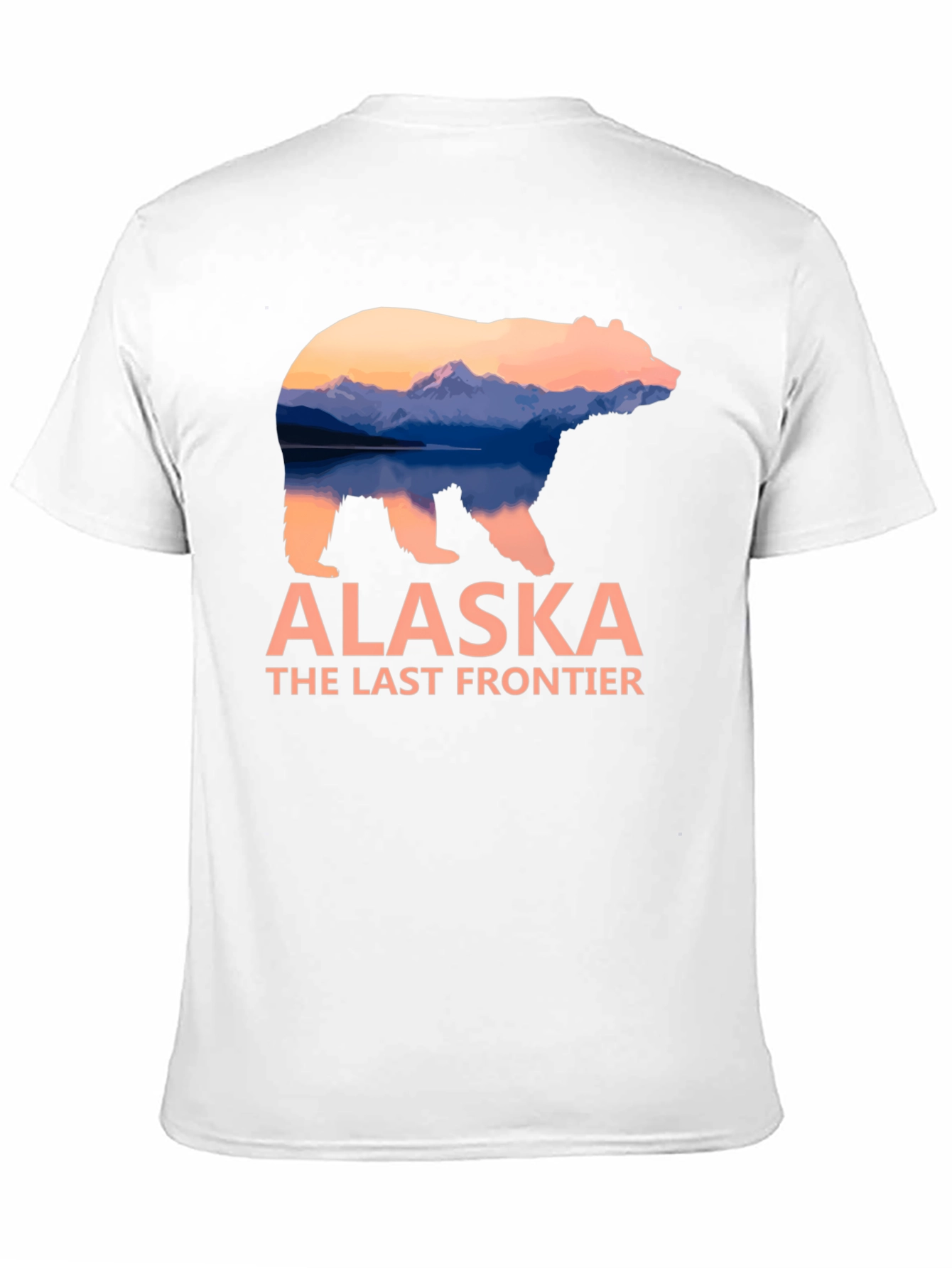 Alaska Bear Graphic T-Shirt - The Last Frontier