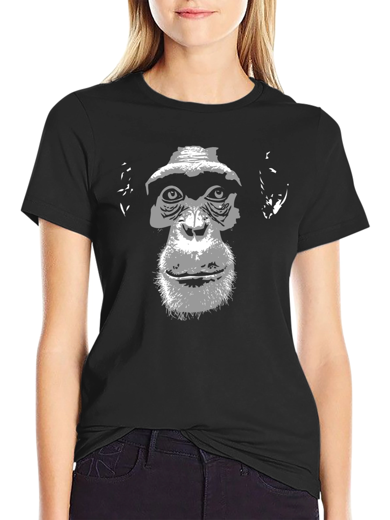 Cool Monkey Graphic T-Shirt