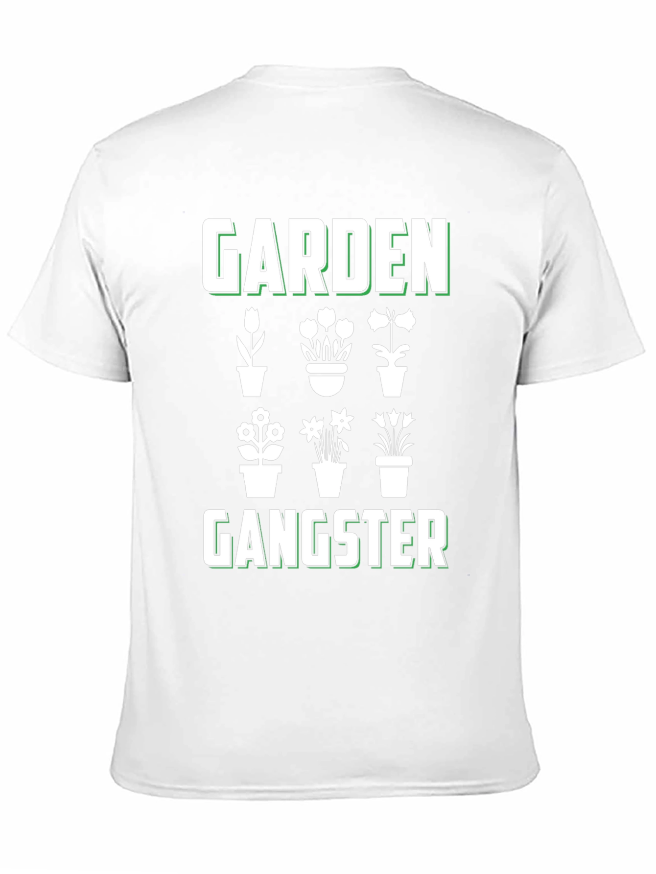 Garden Gangster Black T-Shirt - Plant Lover Tee