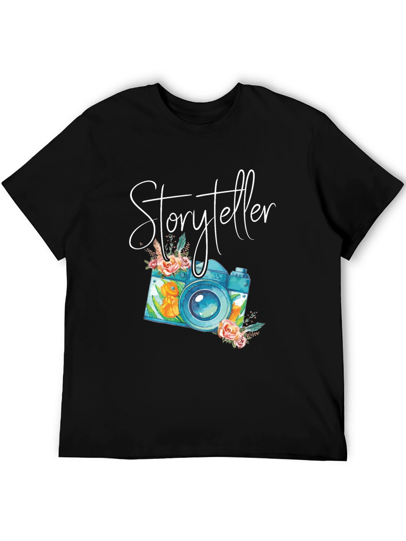 Storyteller Camera Graphic Tee - Photographer T-Shirt