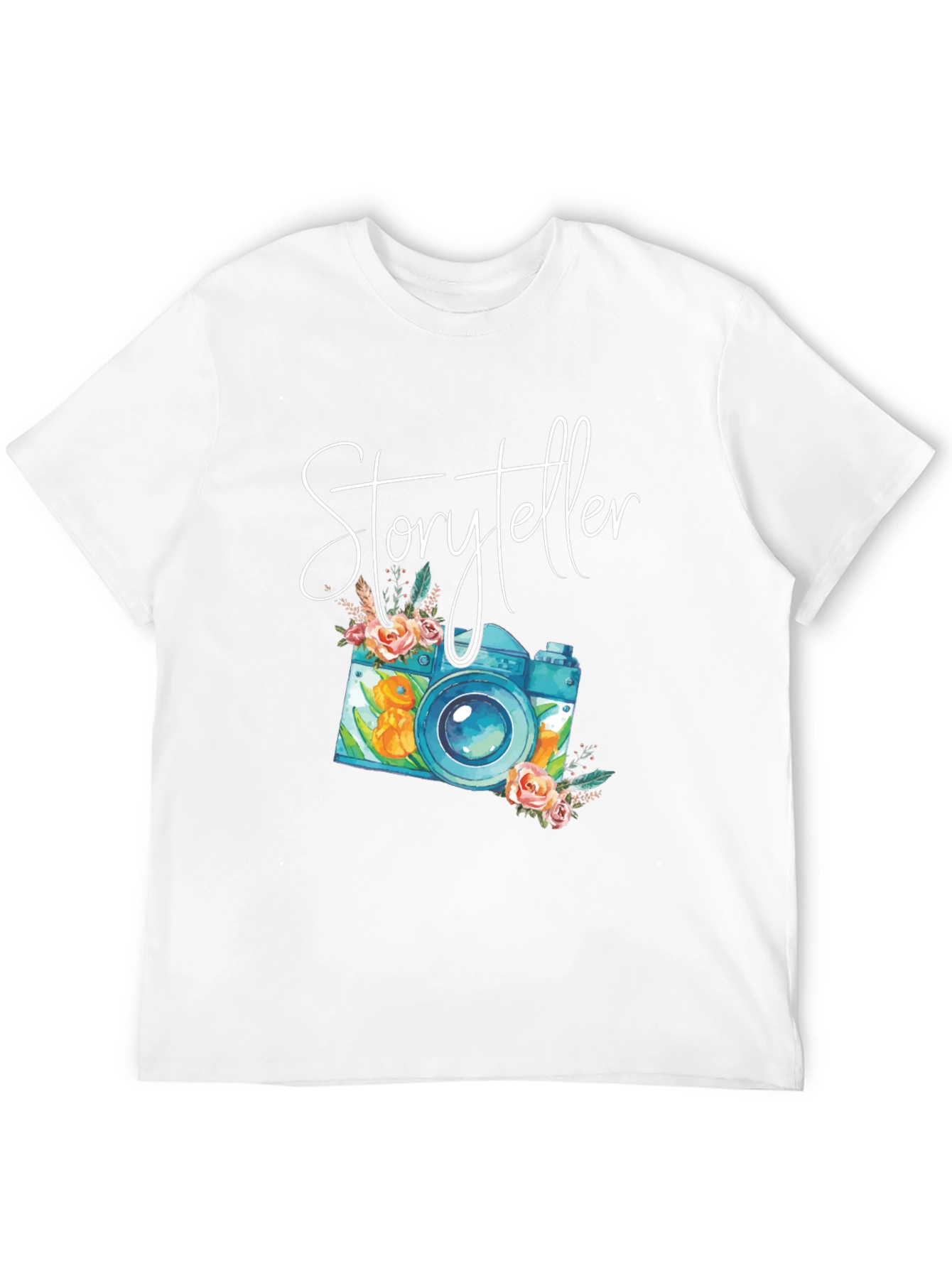 Storyteller Camera Graphic Tee - Photographer T-Shirt