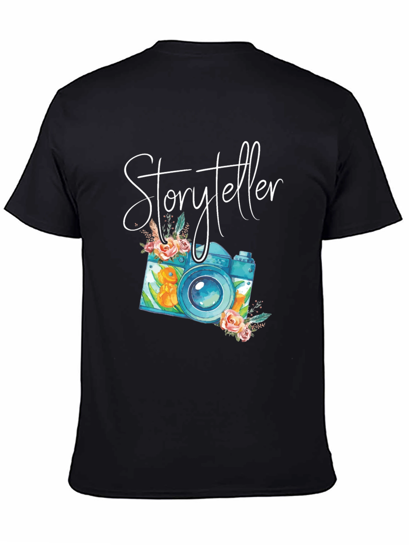Storyteller Camera Graphic Tee - Photographer T-Shirt