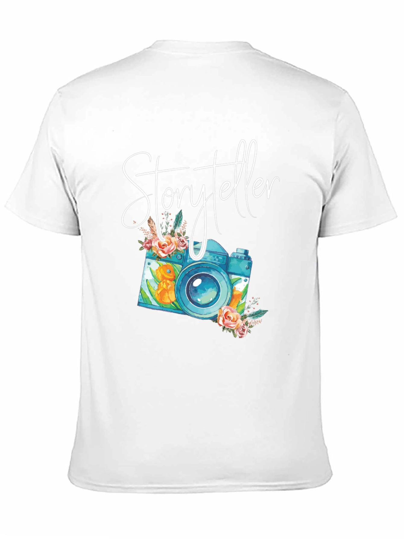 Storyteller Camera Graphic Tee - Photographer T-Shirt