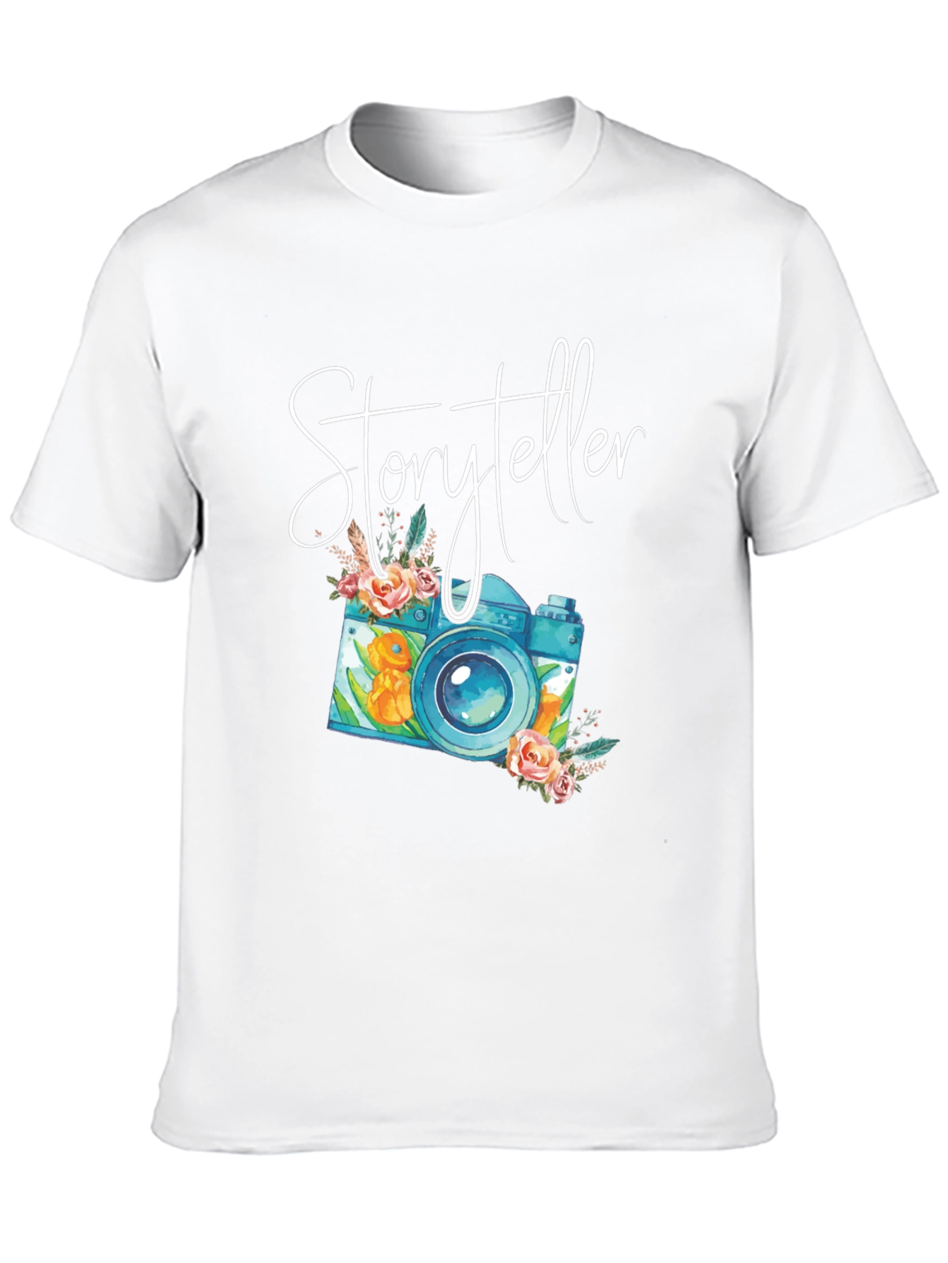 Storyteller Camera Graphic Tee - Photographer T-Shirt