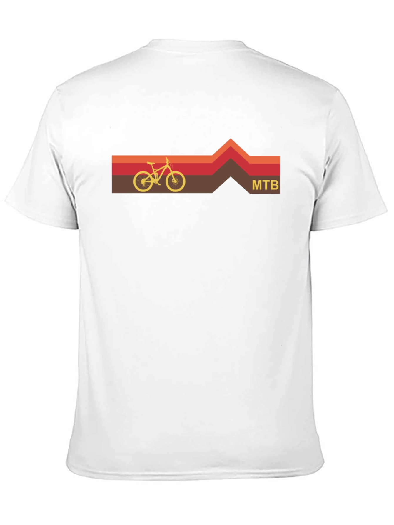 MTB Mountain Bike T-Shirt - Retro Style