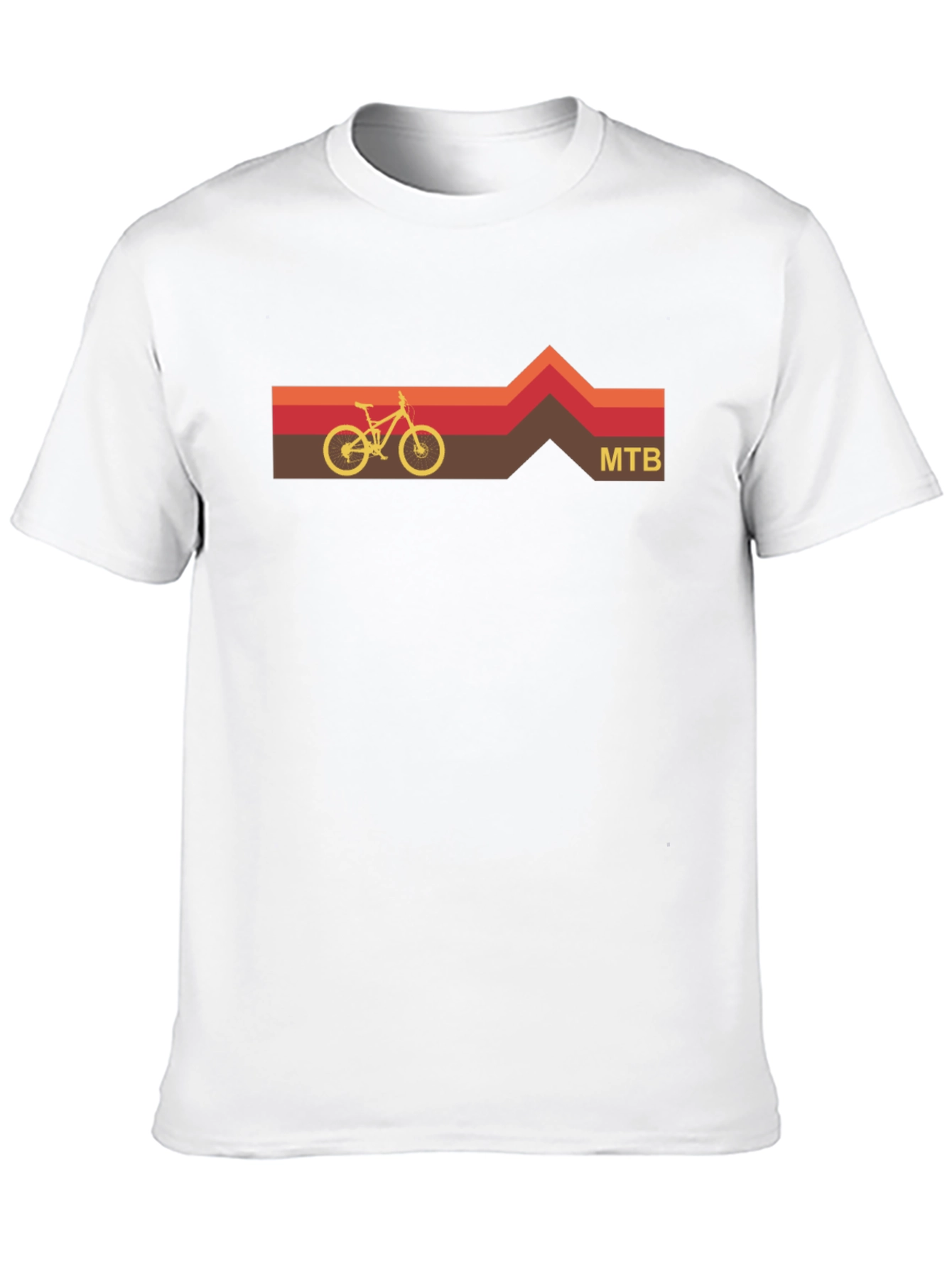 MTB Mountain Bike T-Shirt - Retro Style