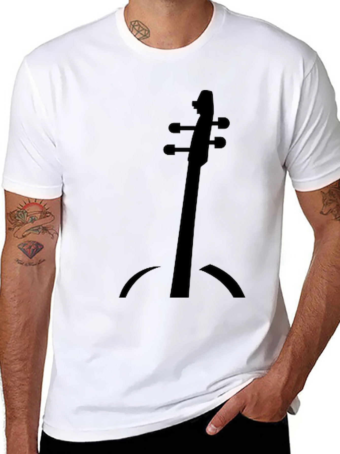 Silhouette Cello T-Shirt