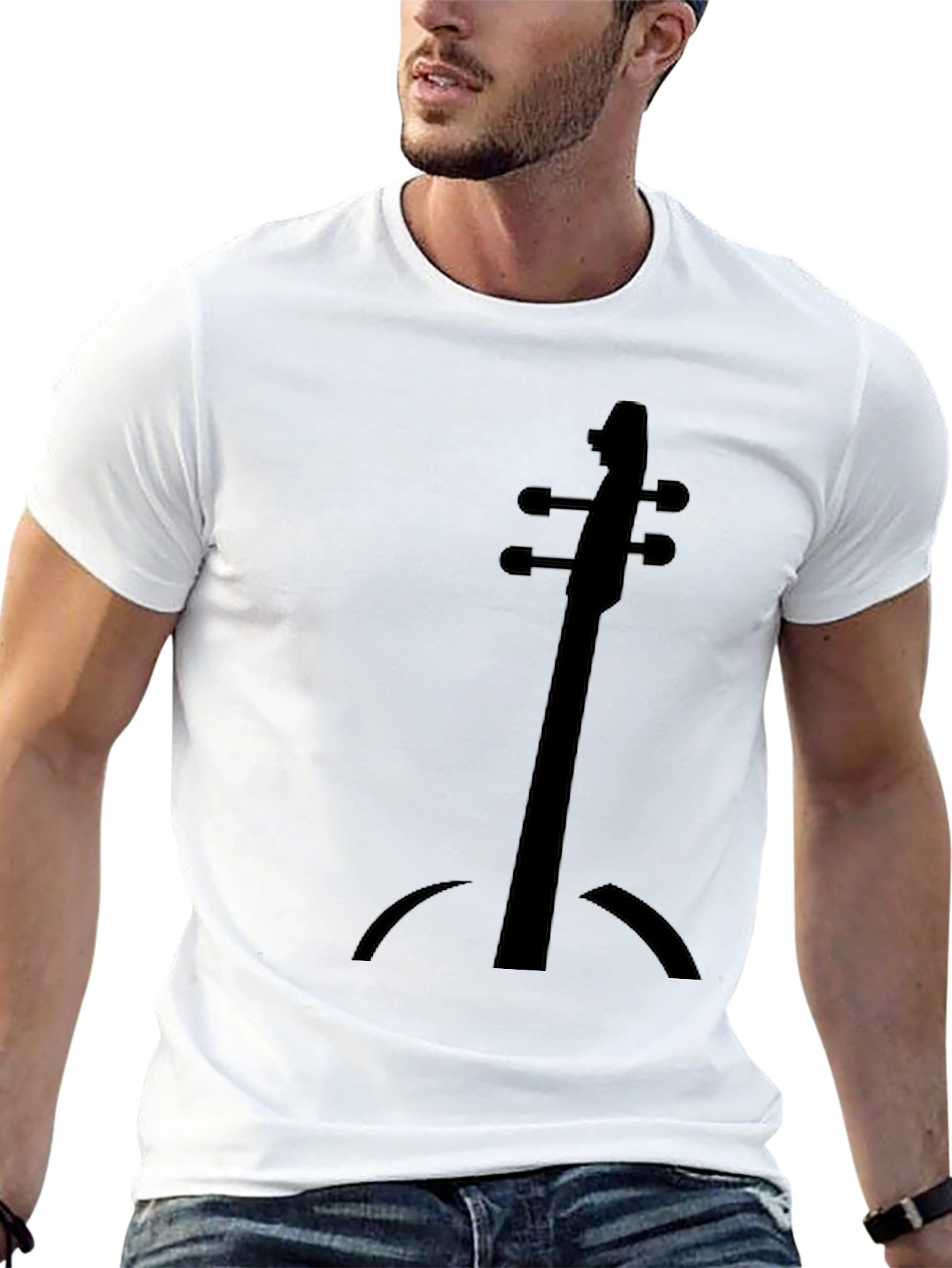 Silhouette Cello T-Shirt