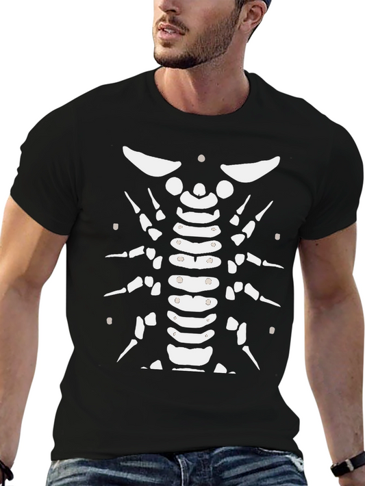 Centipede Skeleton Halloween T-Shirt