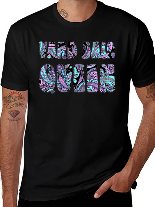Hard Sale Queen Paisley Graphic T-Shirt