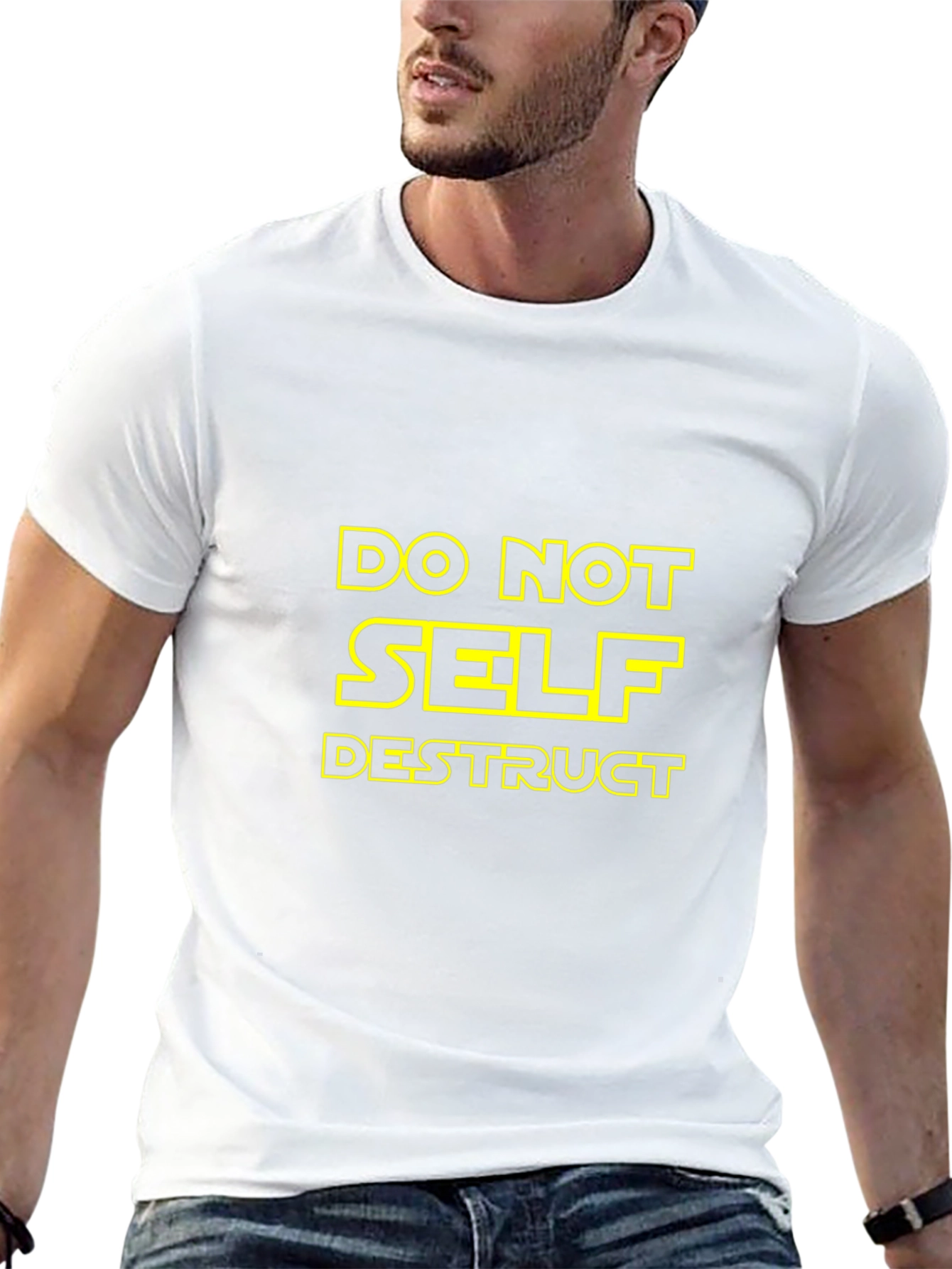Do Not Self Destruct Black T-Shirt