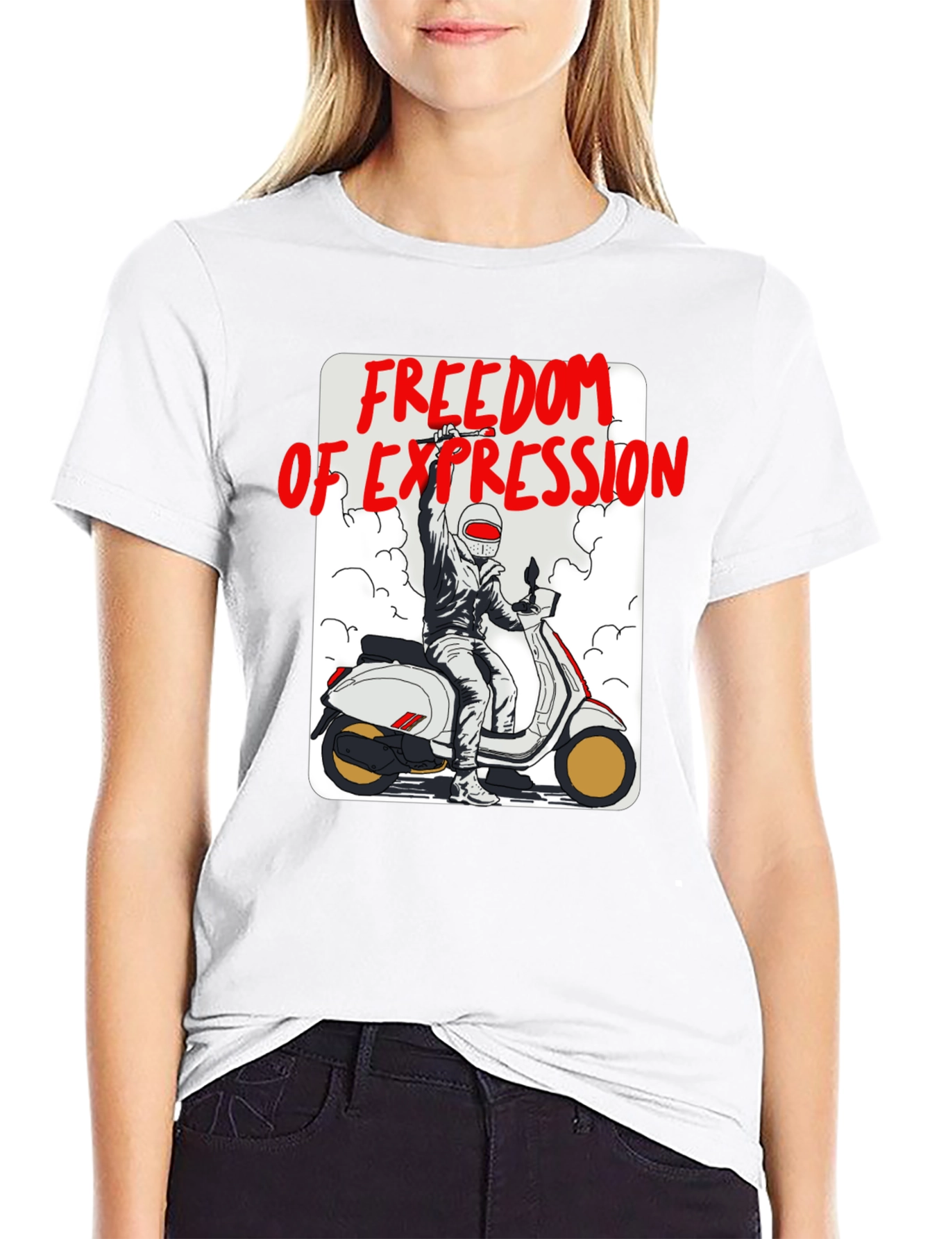Freedom of Expression Graphic T-Shirt